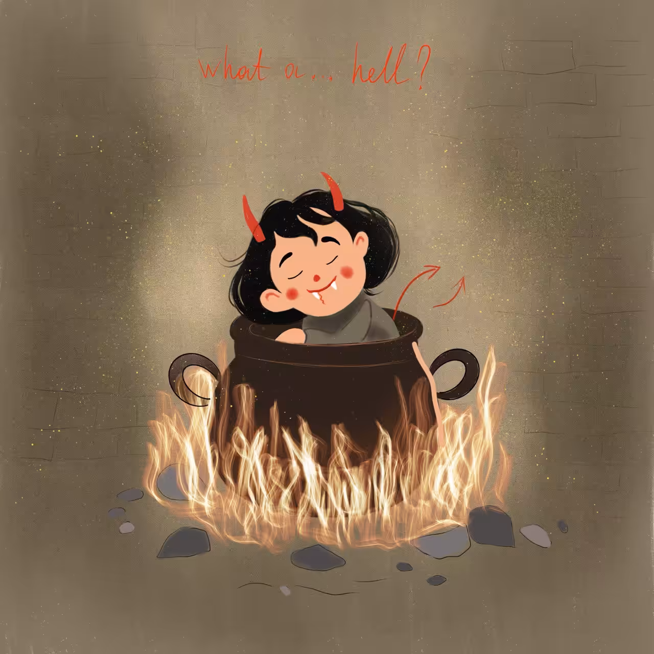 What a…hell?