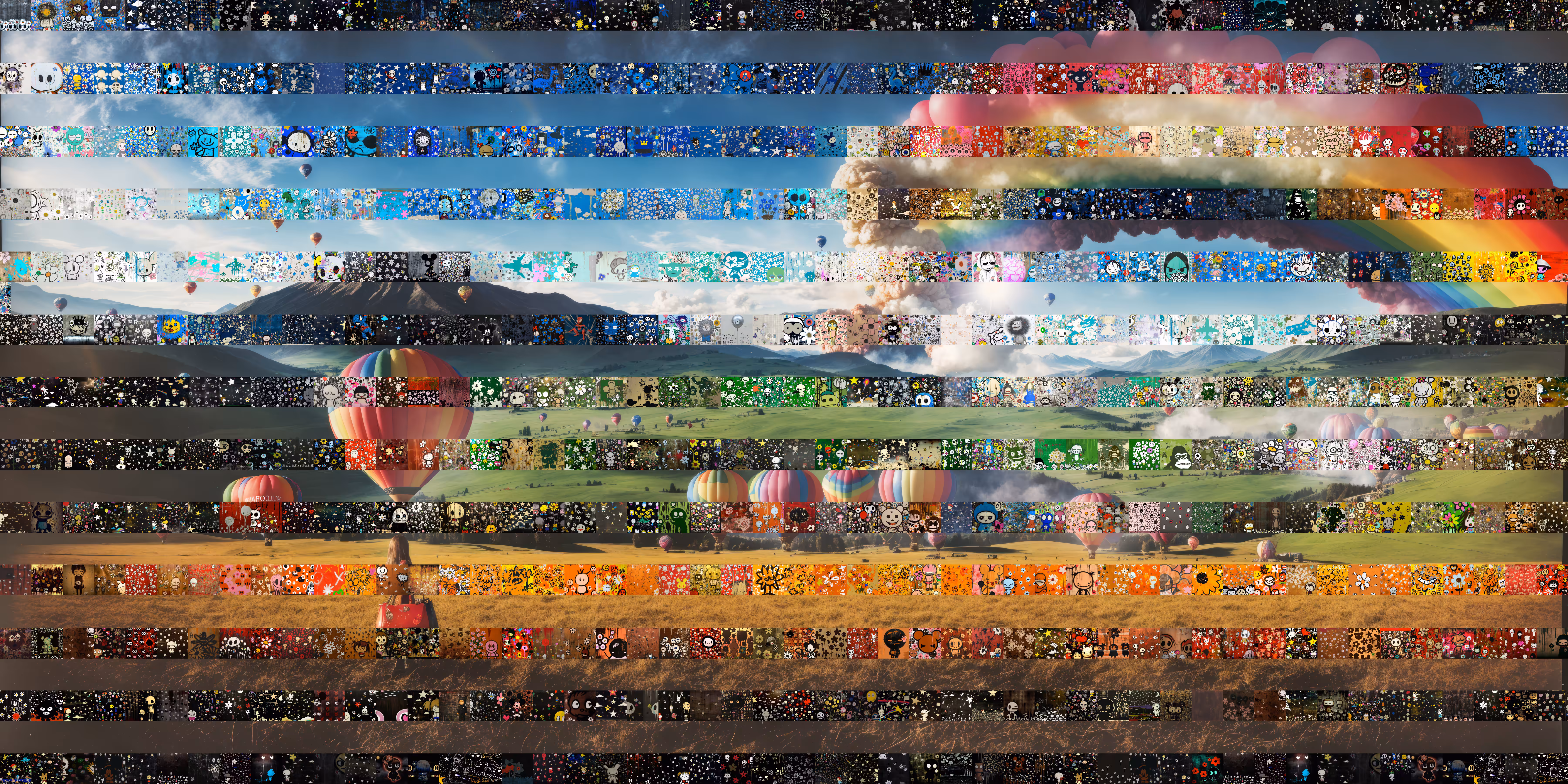 Megapixel Multiverse