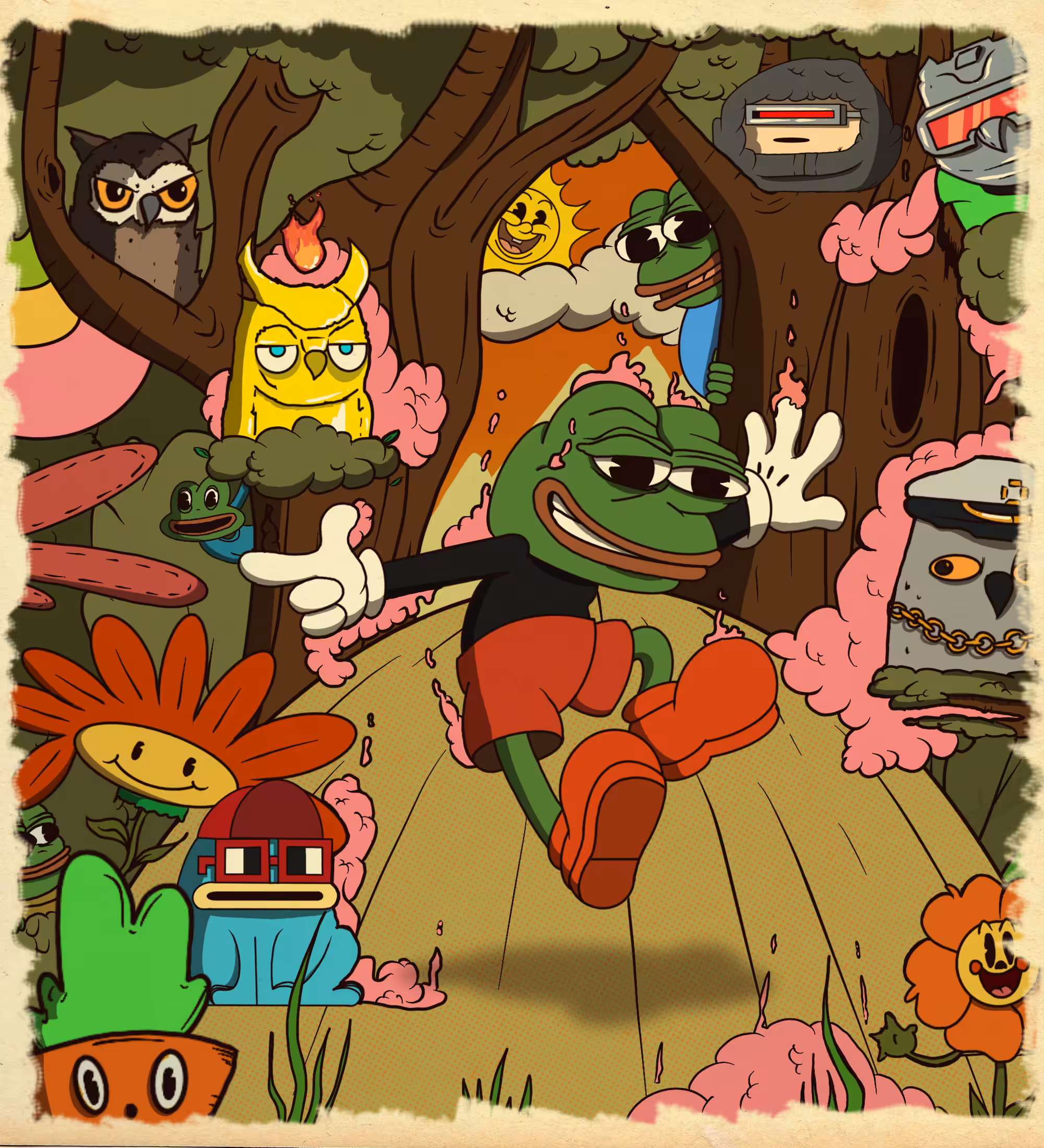 AZUKI OF PEPE: Forest of Pepe
