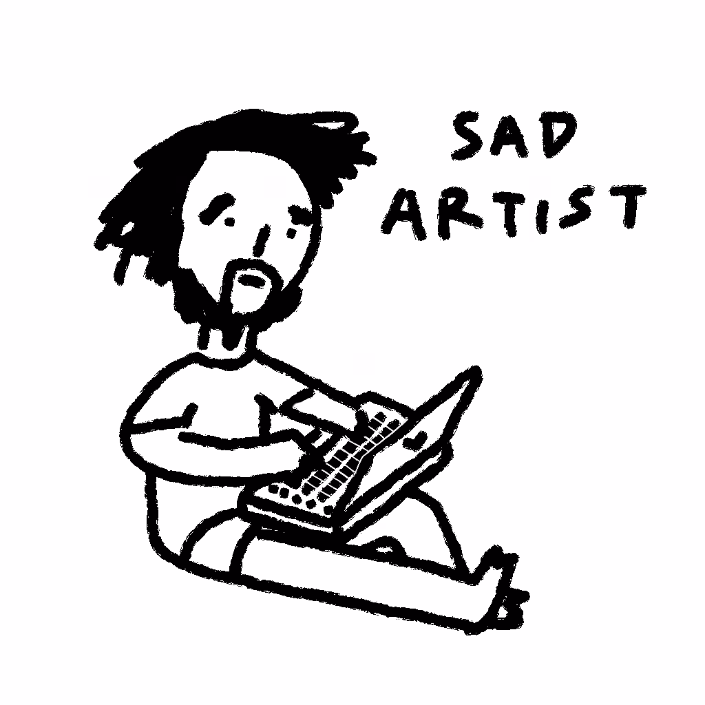 sad artist