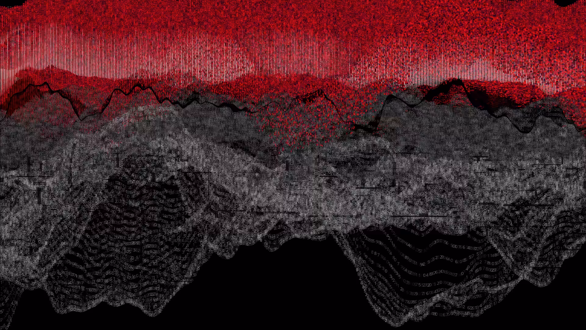 Pixel rain in a data landsacape #134