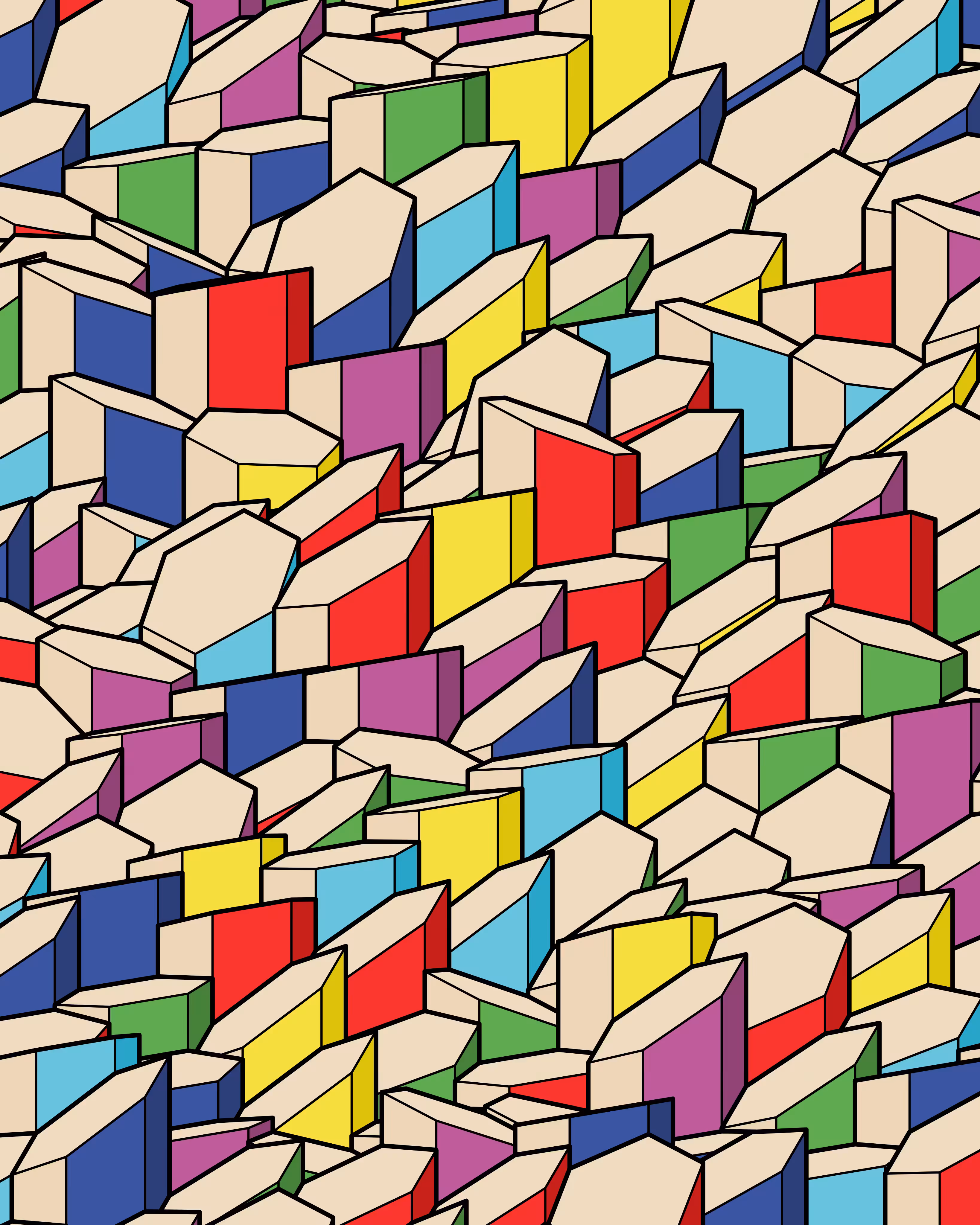 Hexagones Landscape #37