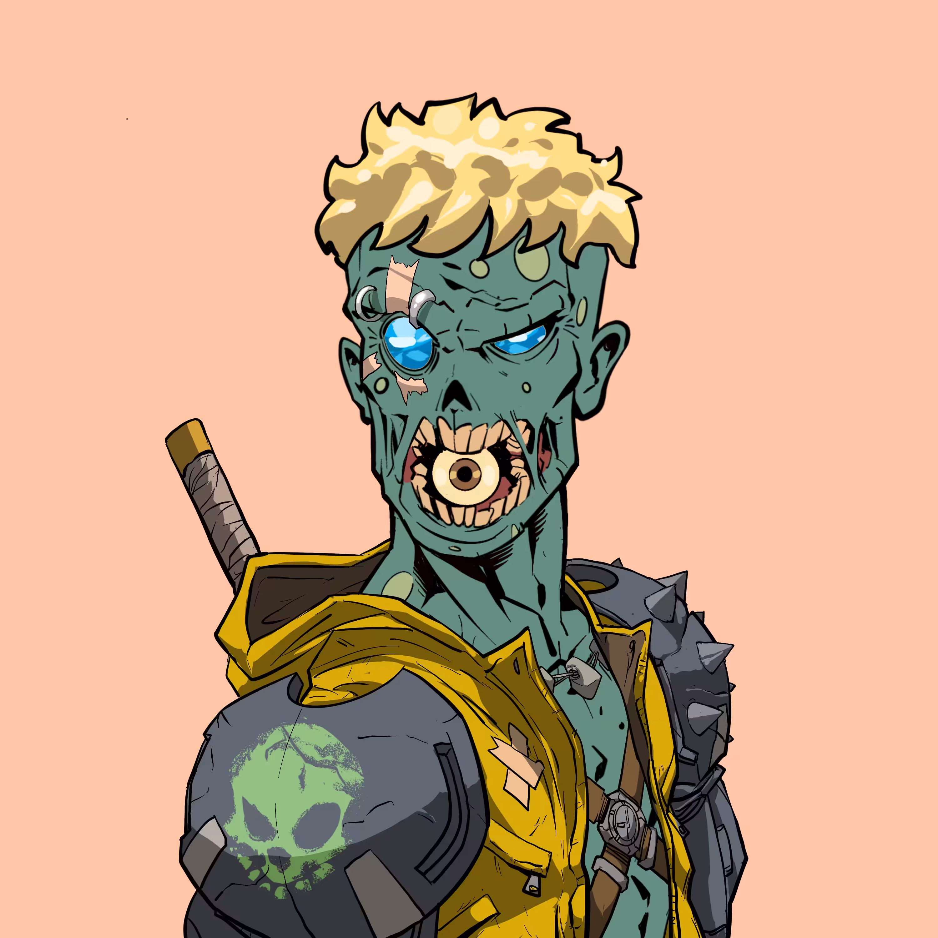 GlieseZombiesPFPs: GlieseZombiePFP #2615