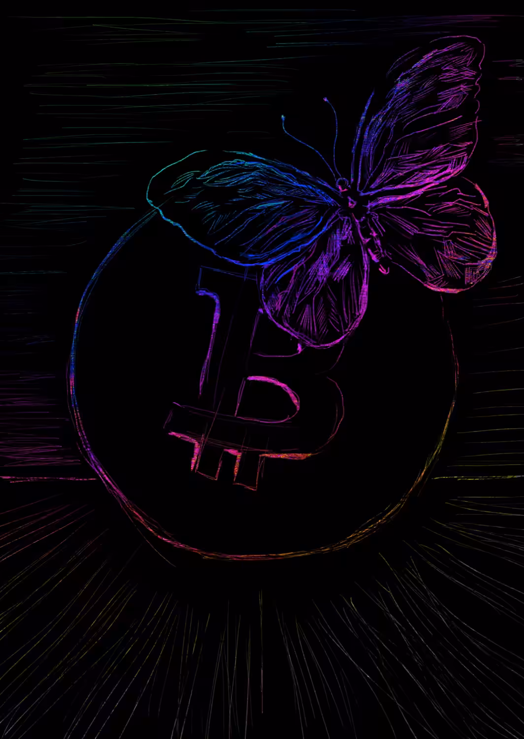 There's a sparkle in the dark