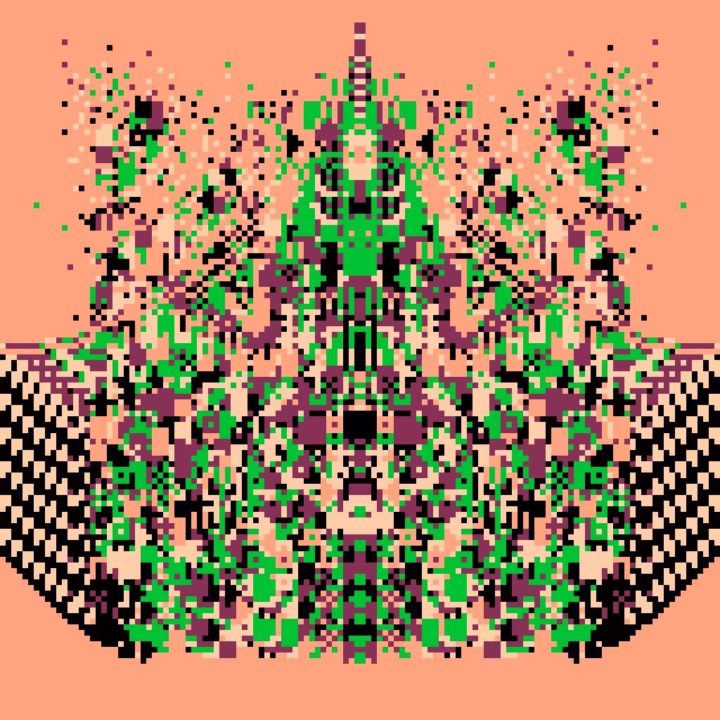 Ideocartogrpahy: Hyperspectral Temples #22