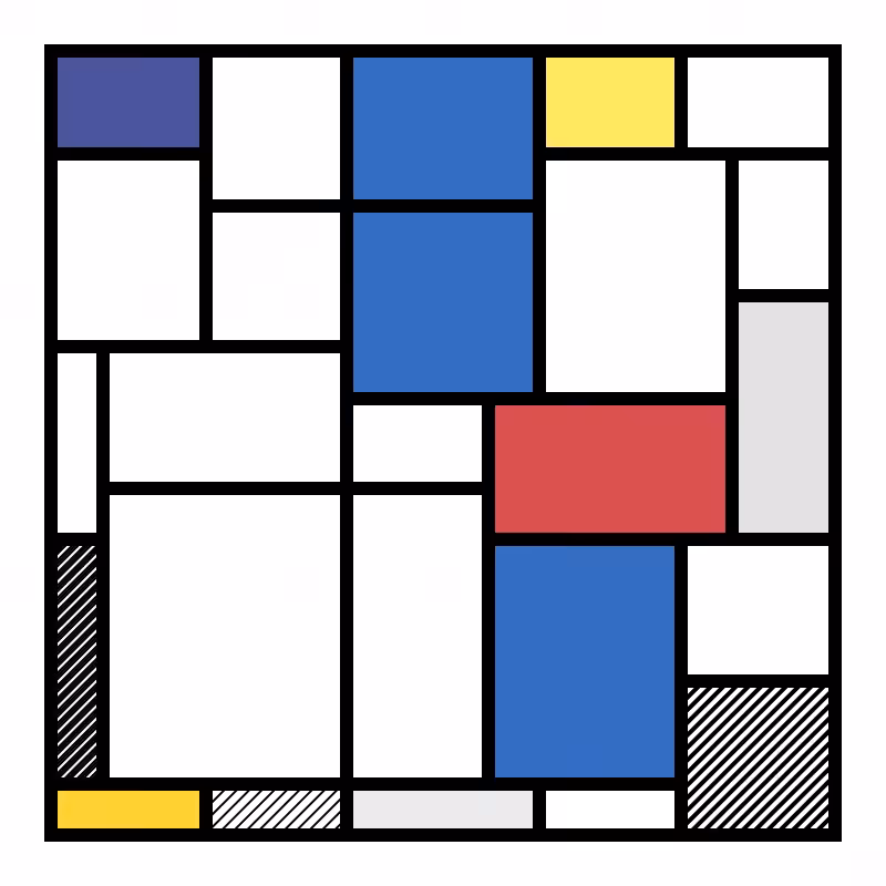 Neo-Mondrianist #17