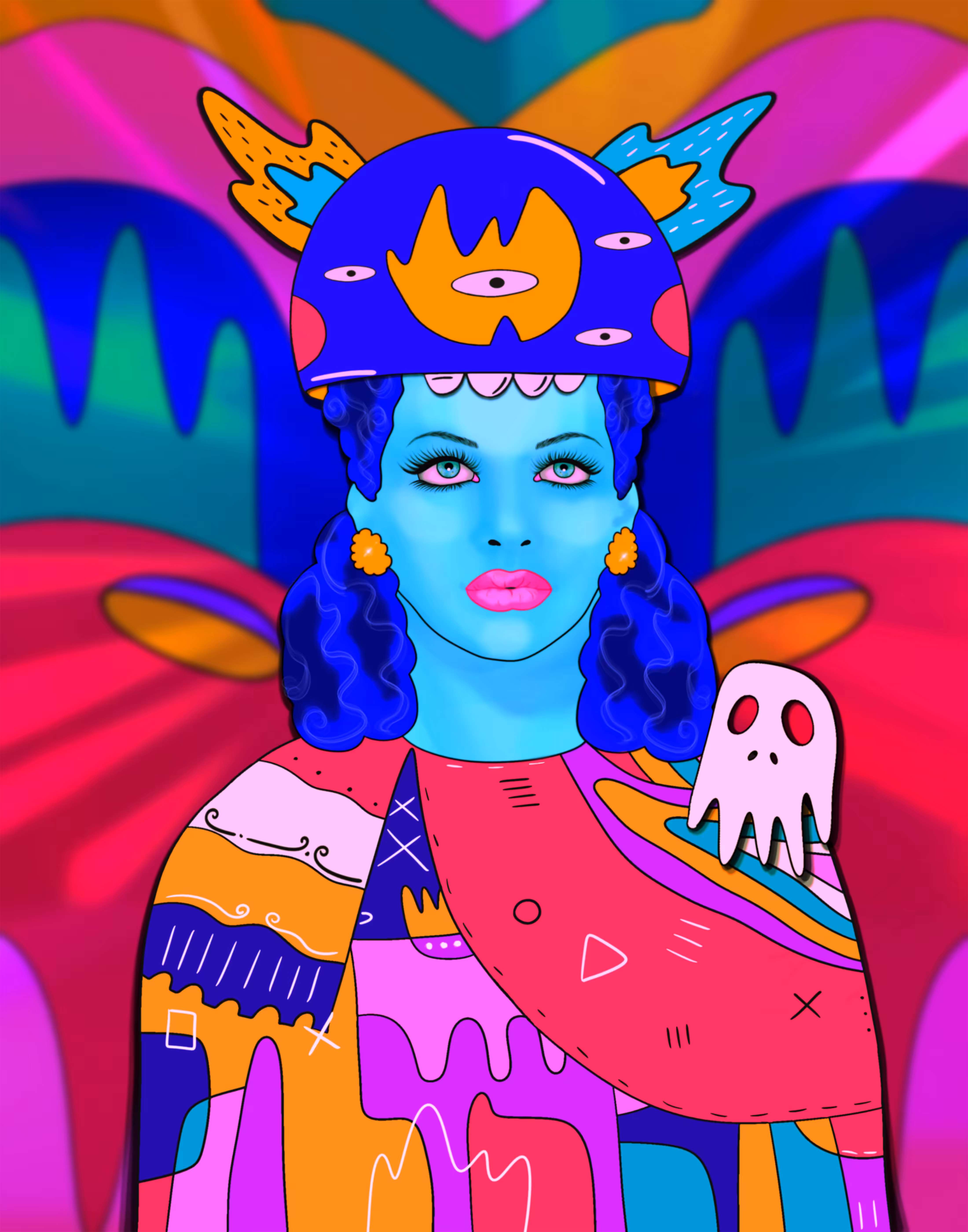 Sage Head Goddess