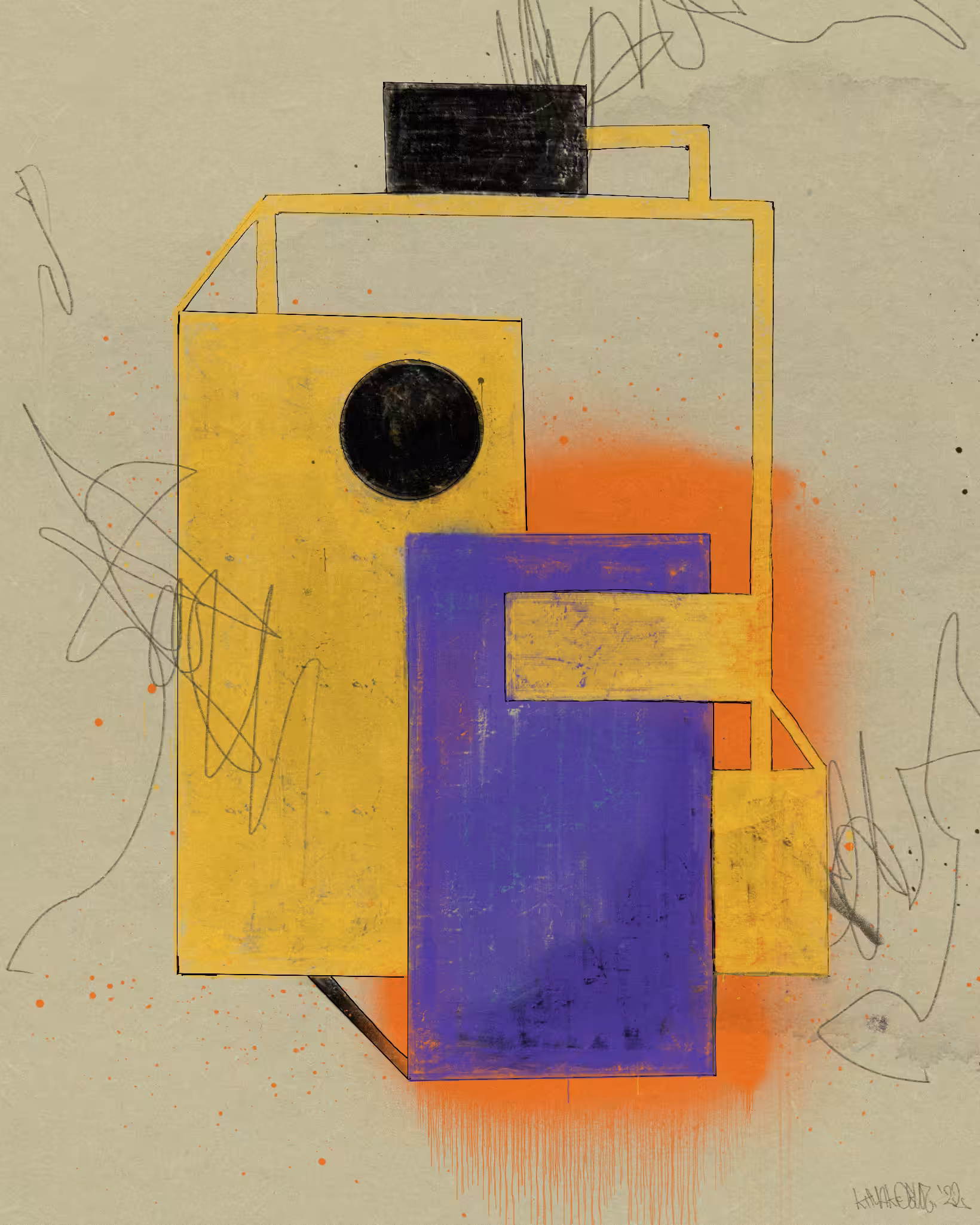 Backward books (Non-Objective Composition)