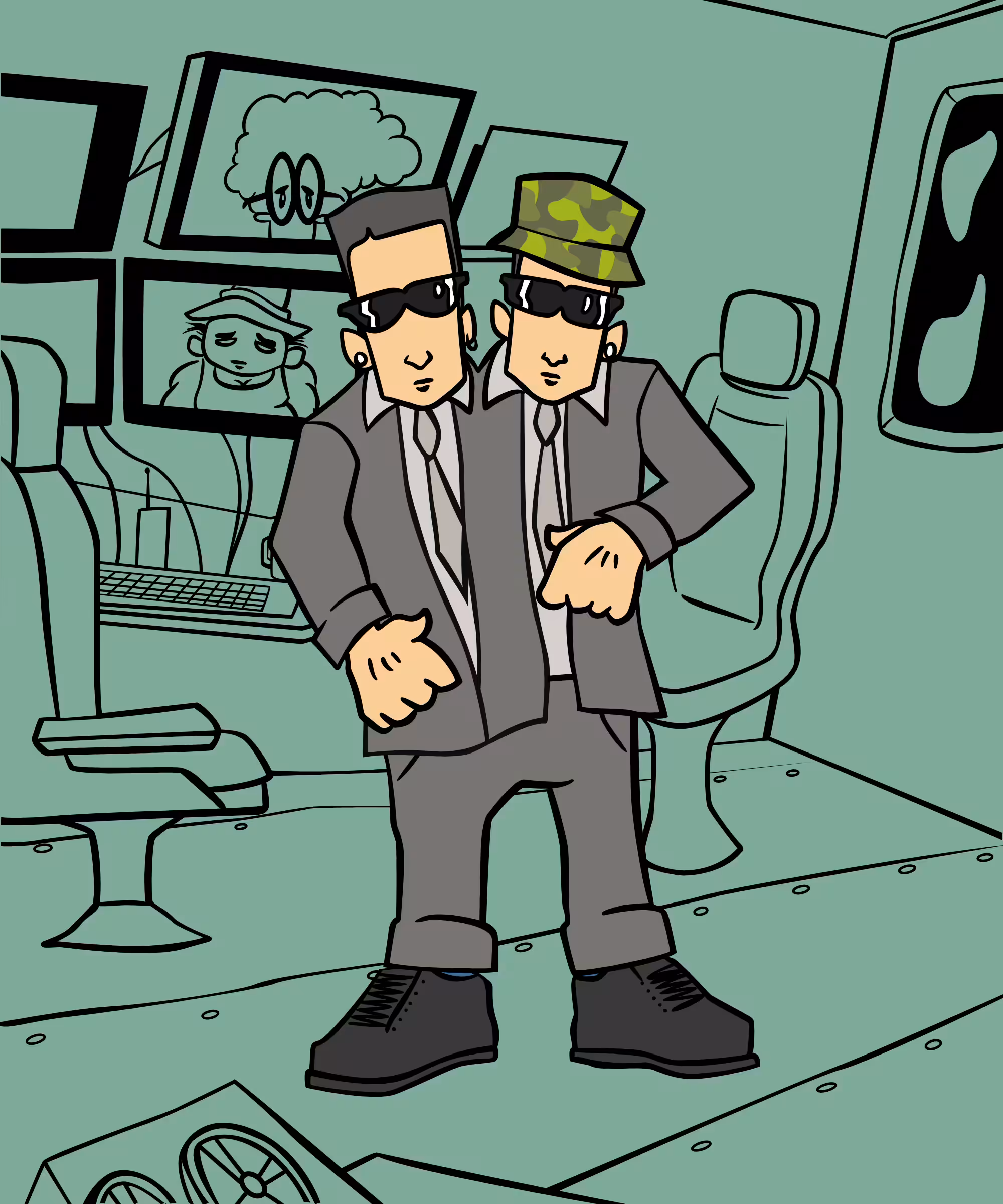 Agents Brown and Knows #678