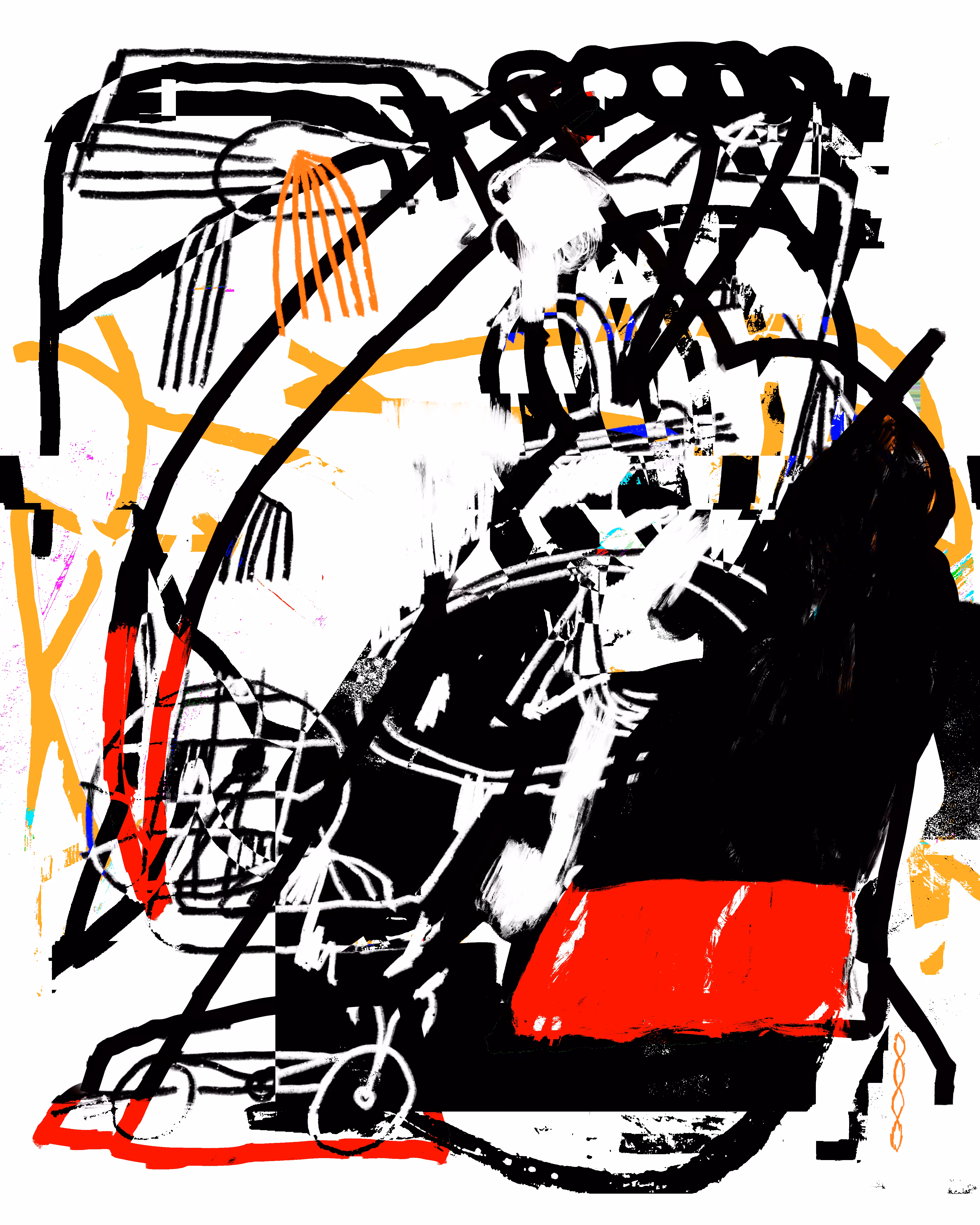 Painting to release tension