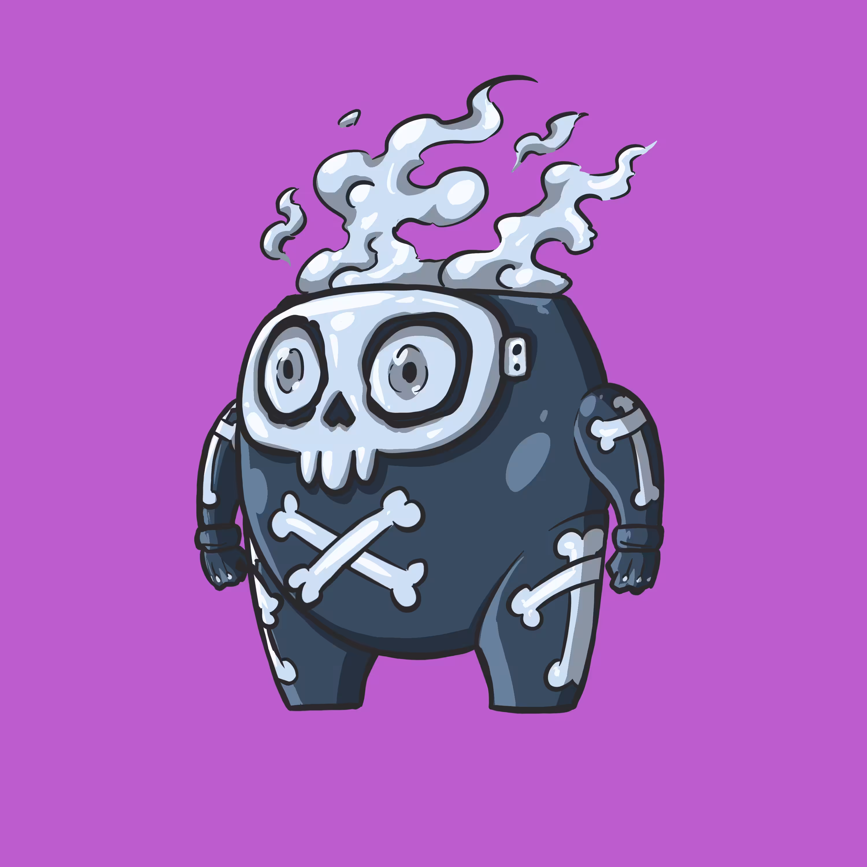Skull Mask Bucky