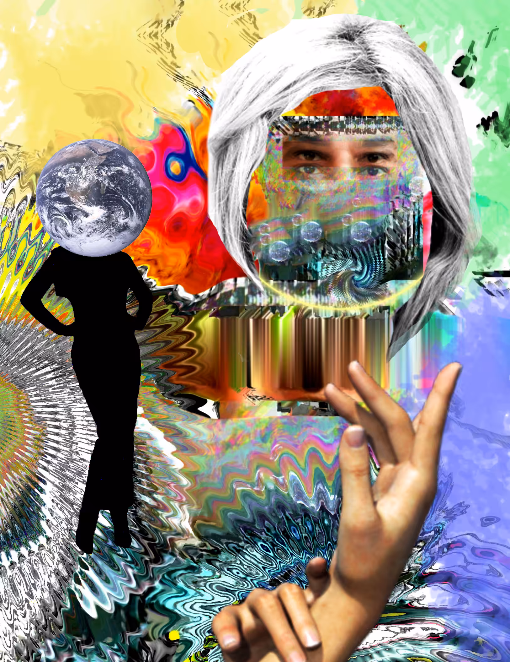Eyes of glory & the hand of god.