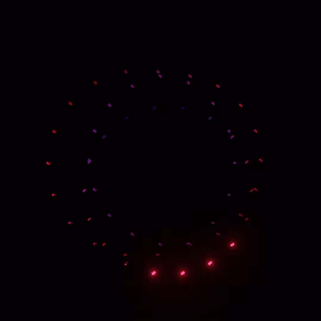Burning blackhole
