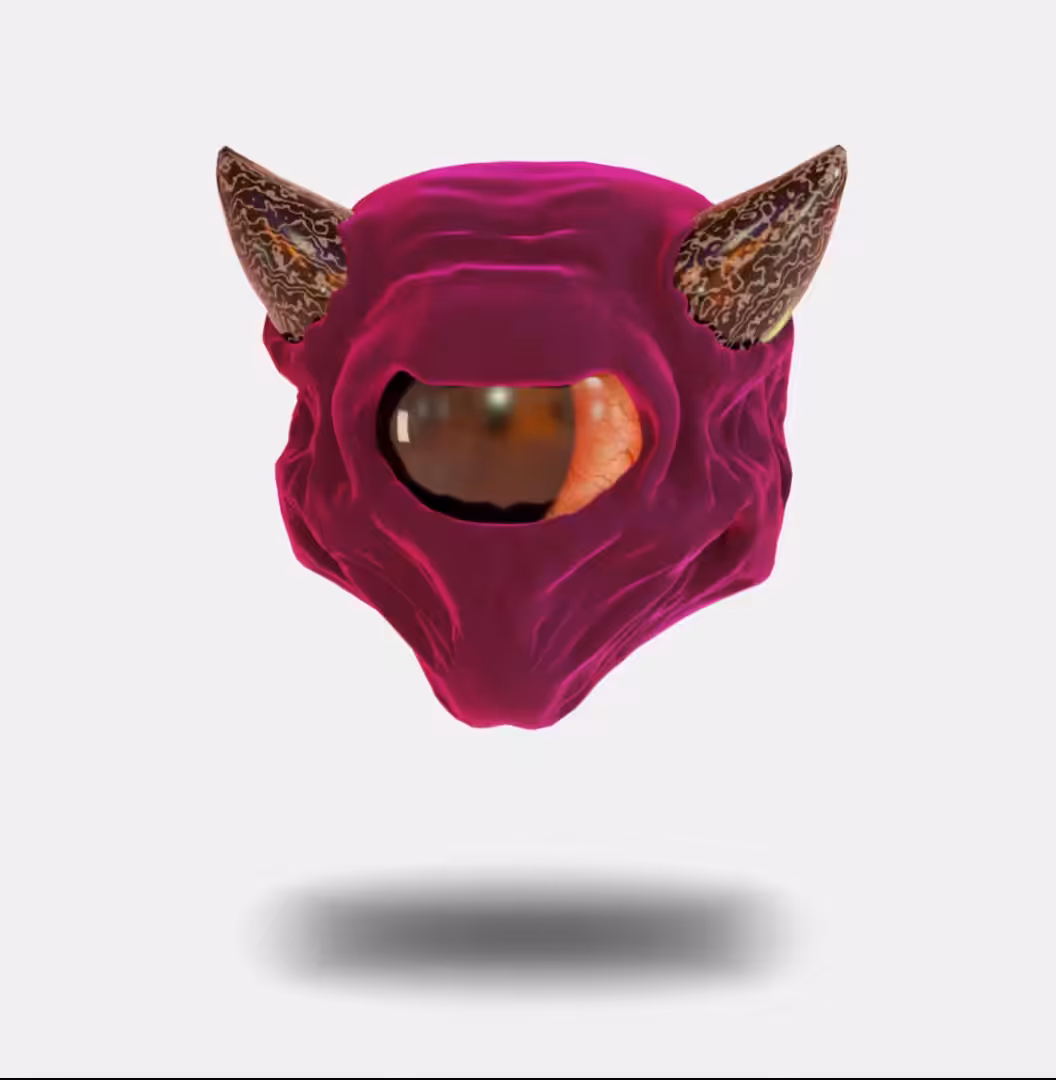 Velvet Purple Cyclops Demon 