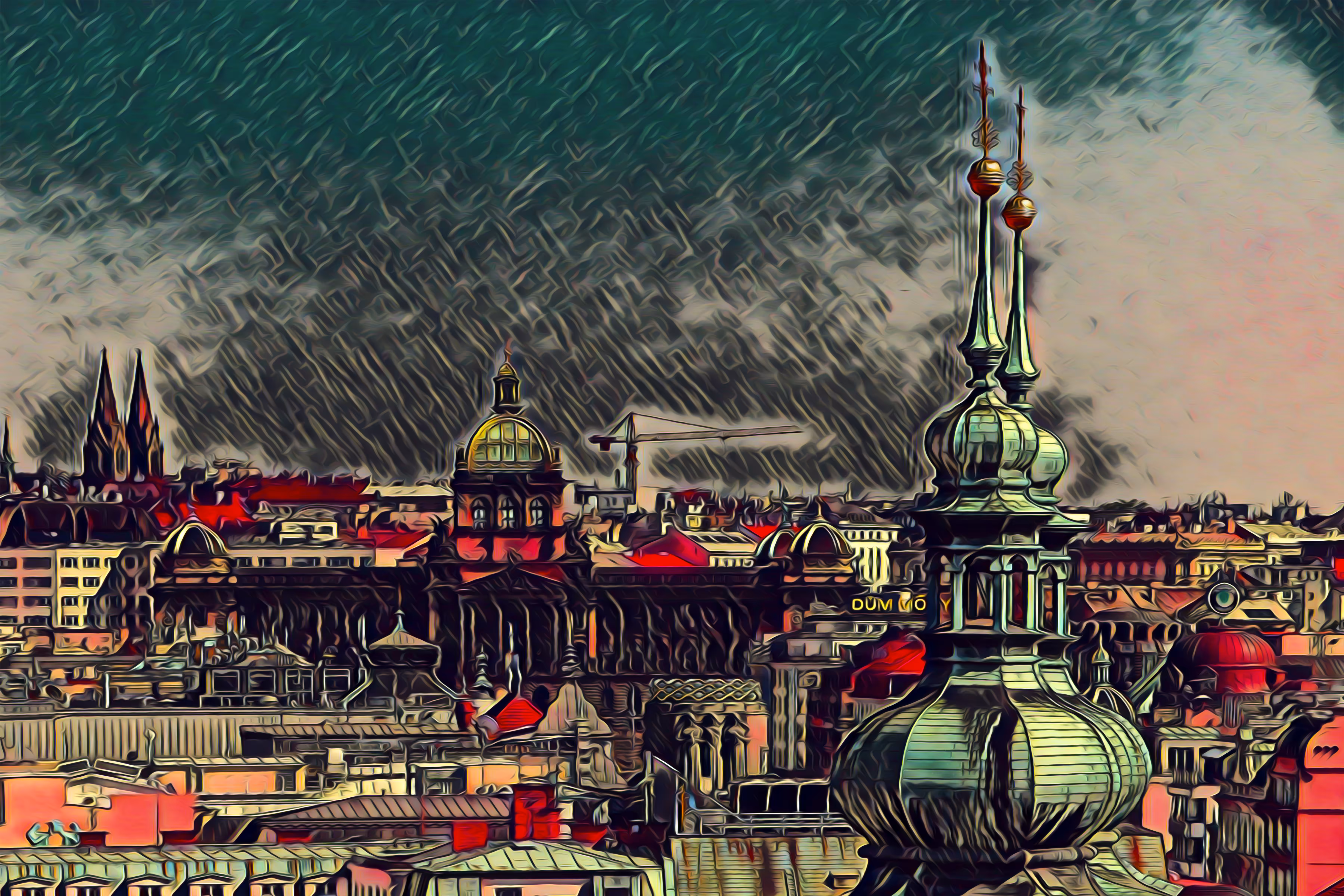 History Rises over Prague
