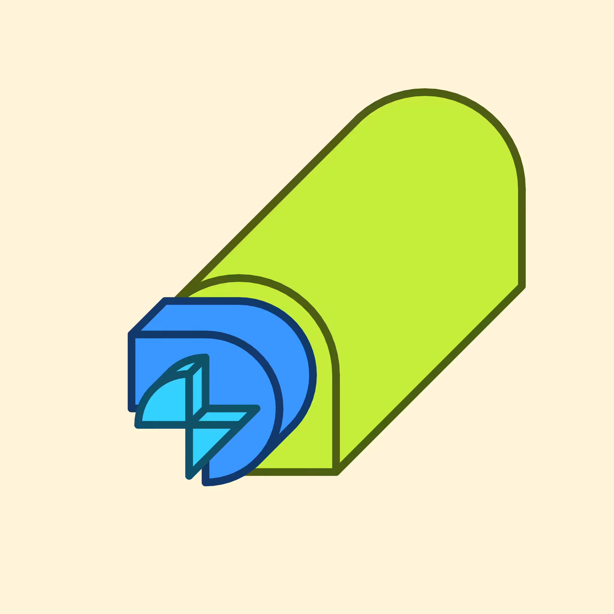 Calm shapes #1292