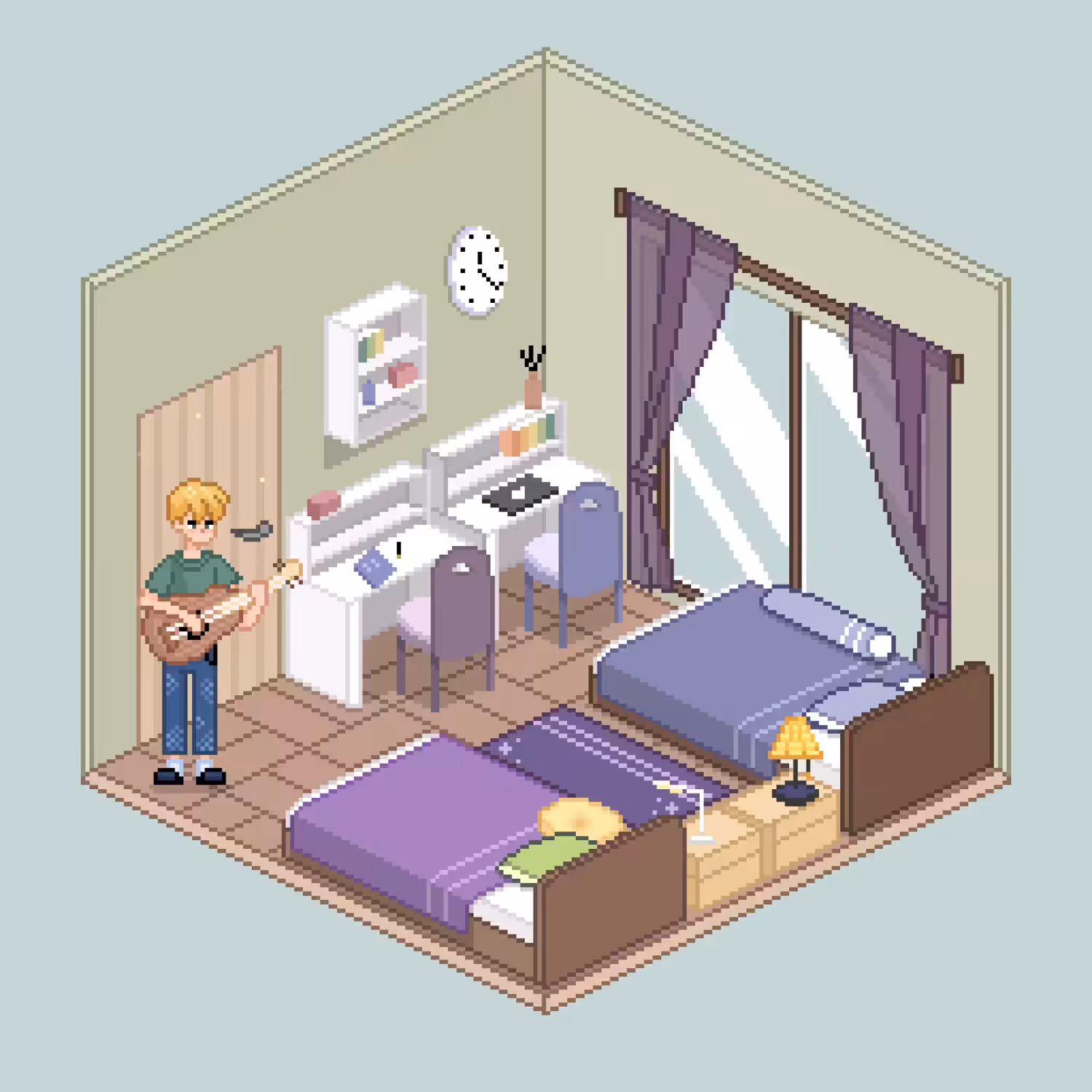 Aimalice Pixel World: Finding Roommate 👀