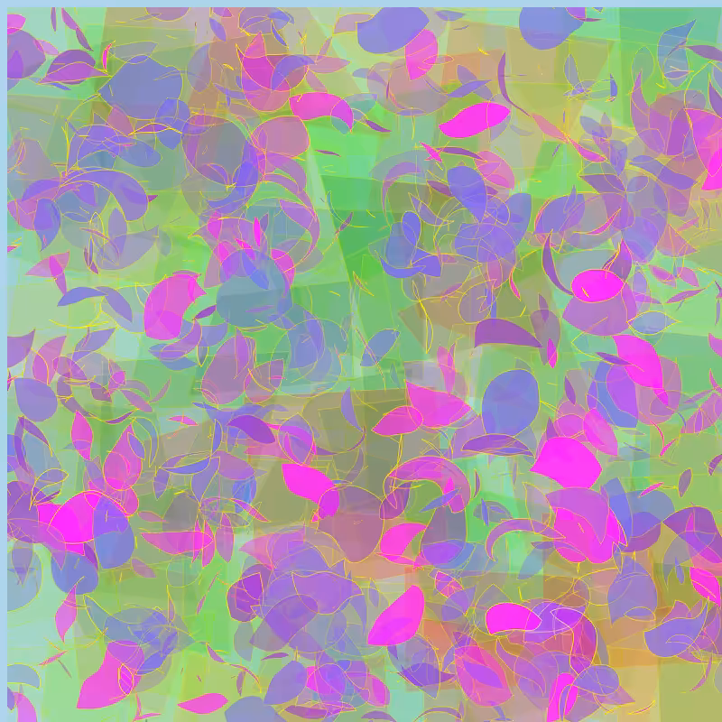 Leaves and glasses #9