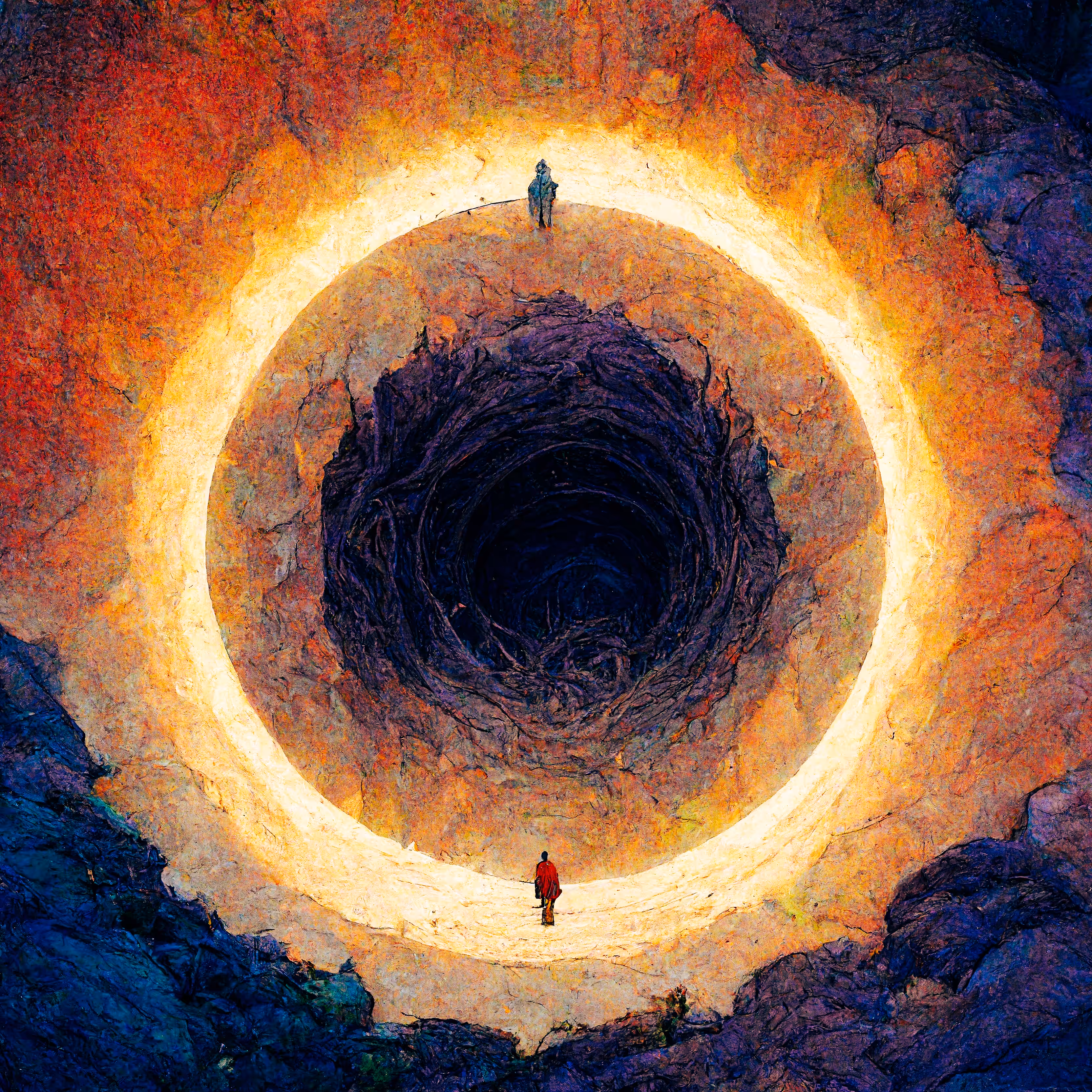 the chasm between us