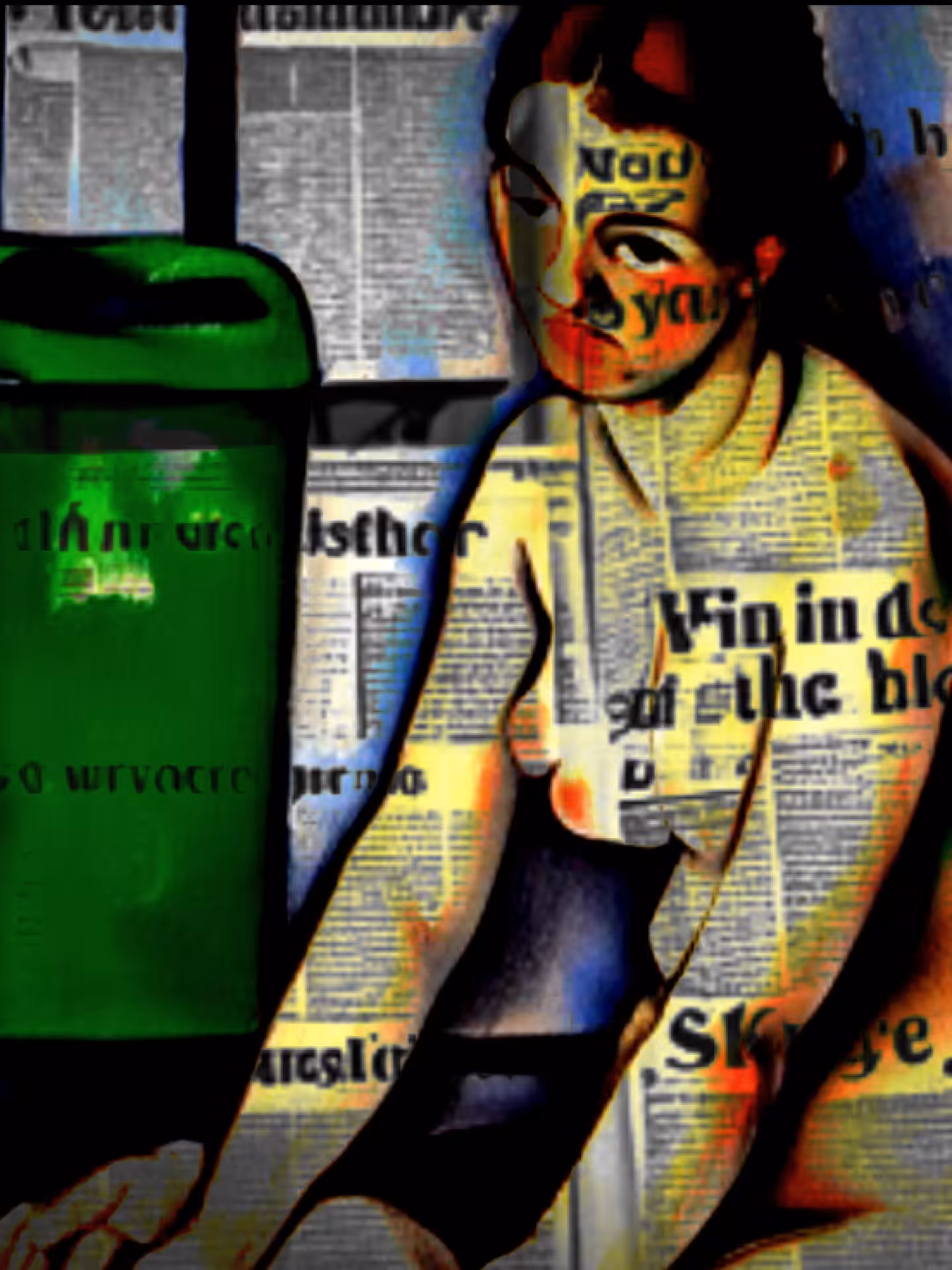 Woman And Can II