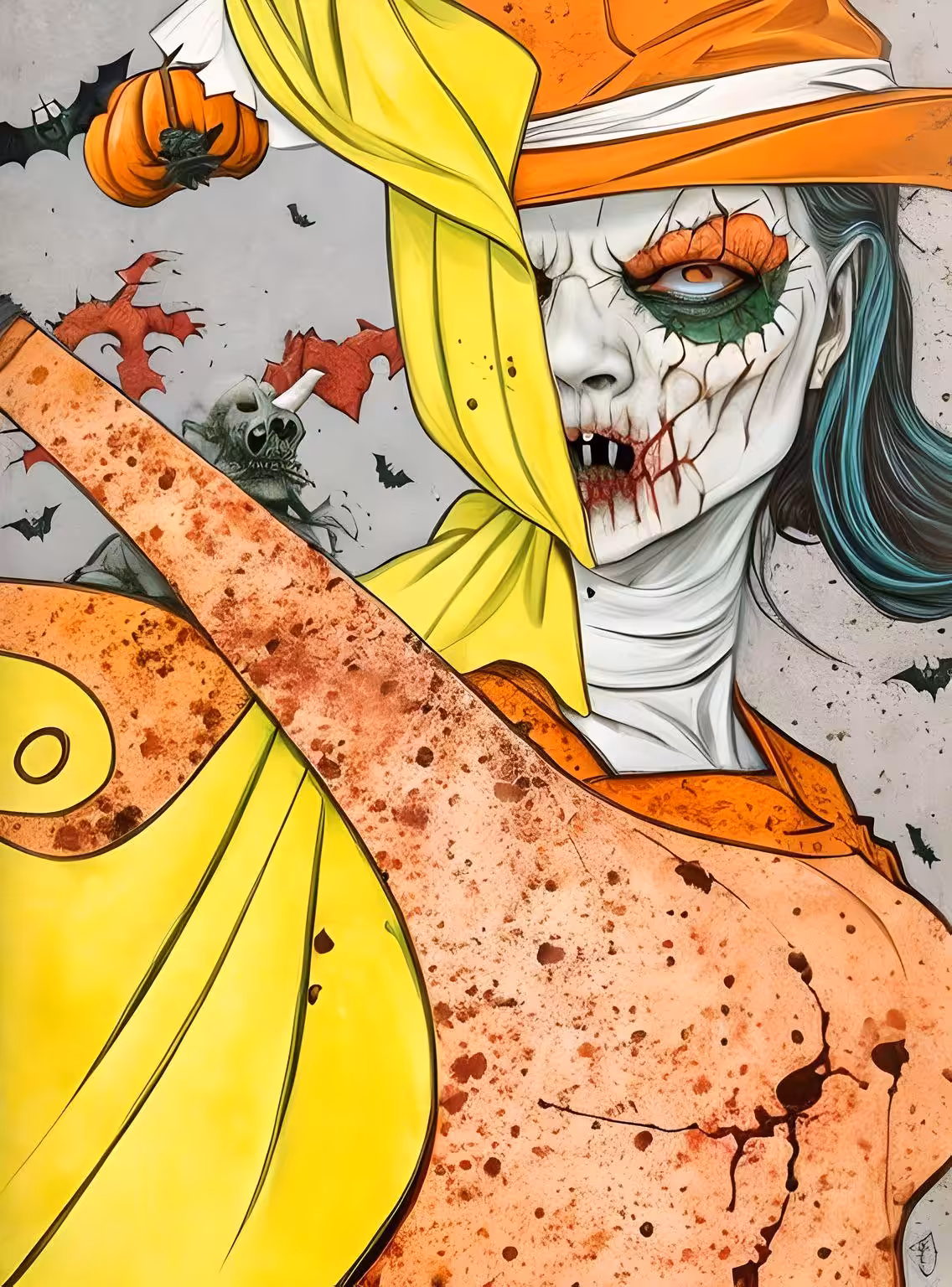 zombie girl