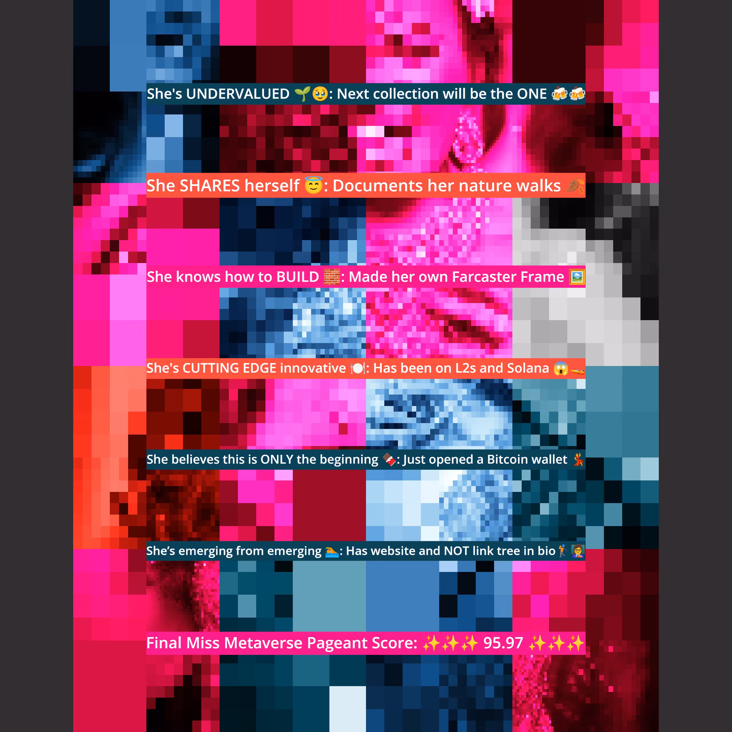 Miss Metaverse #95.97 🪞💡
