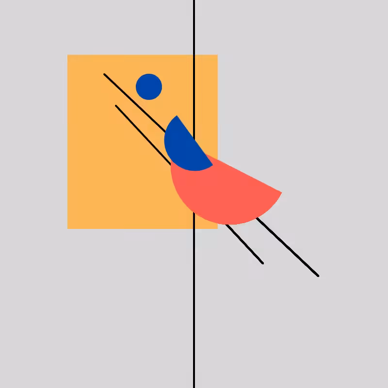 Abstract chopsticks #16