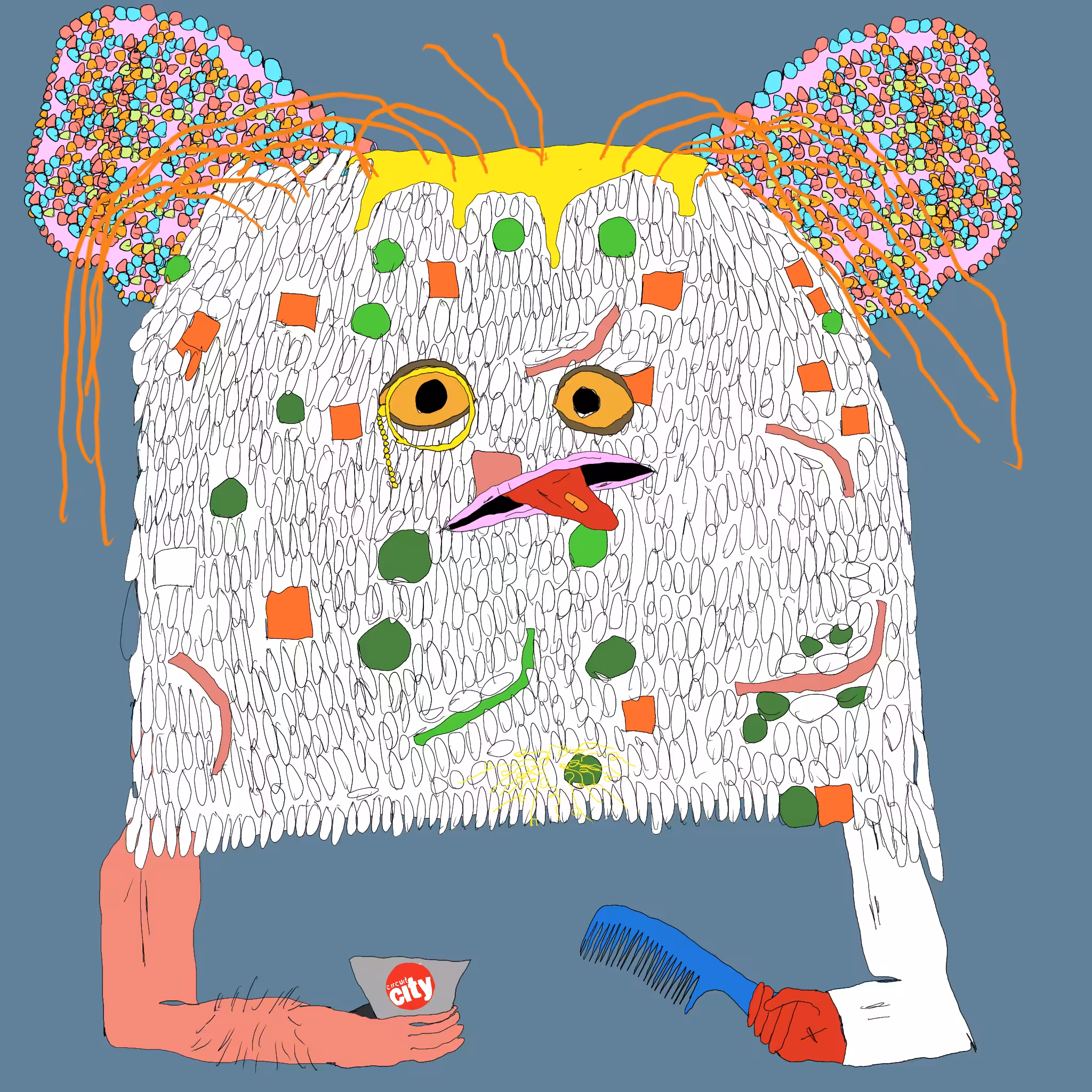 gristle buddeez worldwide: buddee #589