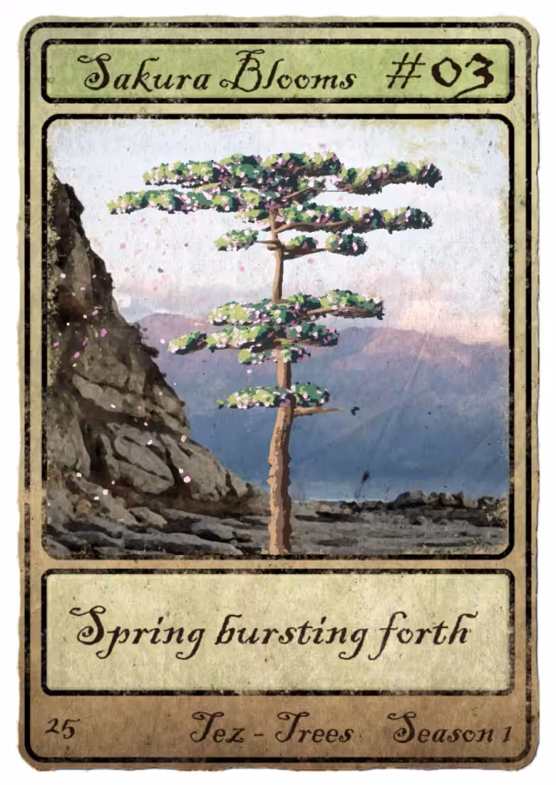 Tez-Tree #03 - Sakura Blooms - Season 1 