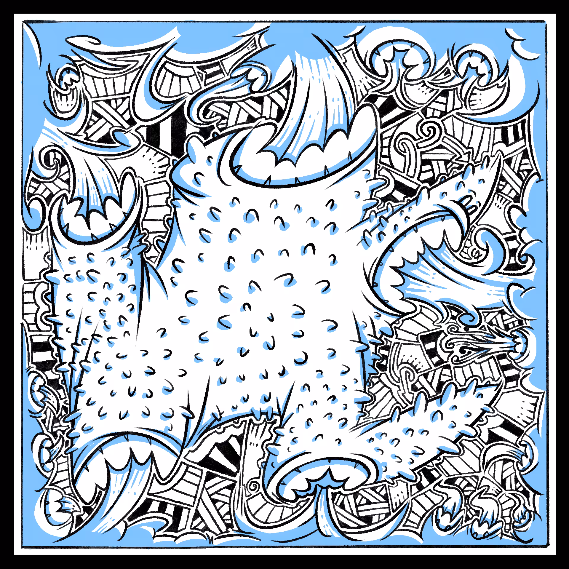 Creature 059 Lineart