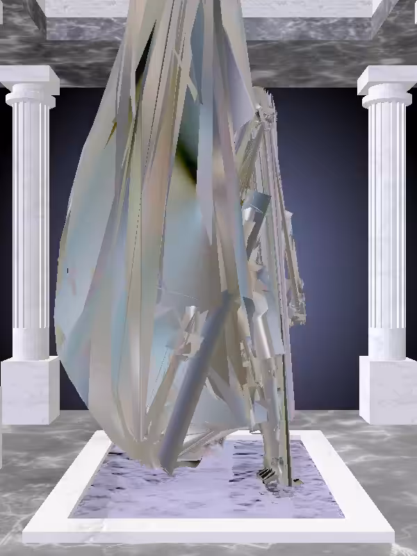 HeavenComputer: The Jazzy Opalescent Onyx Woman #2765