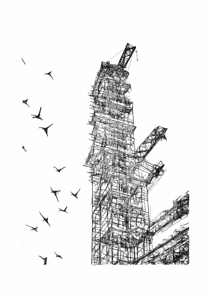 Tower cranes
