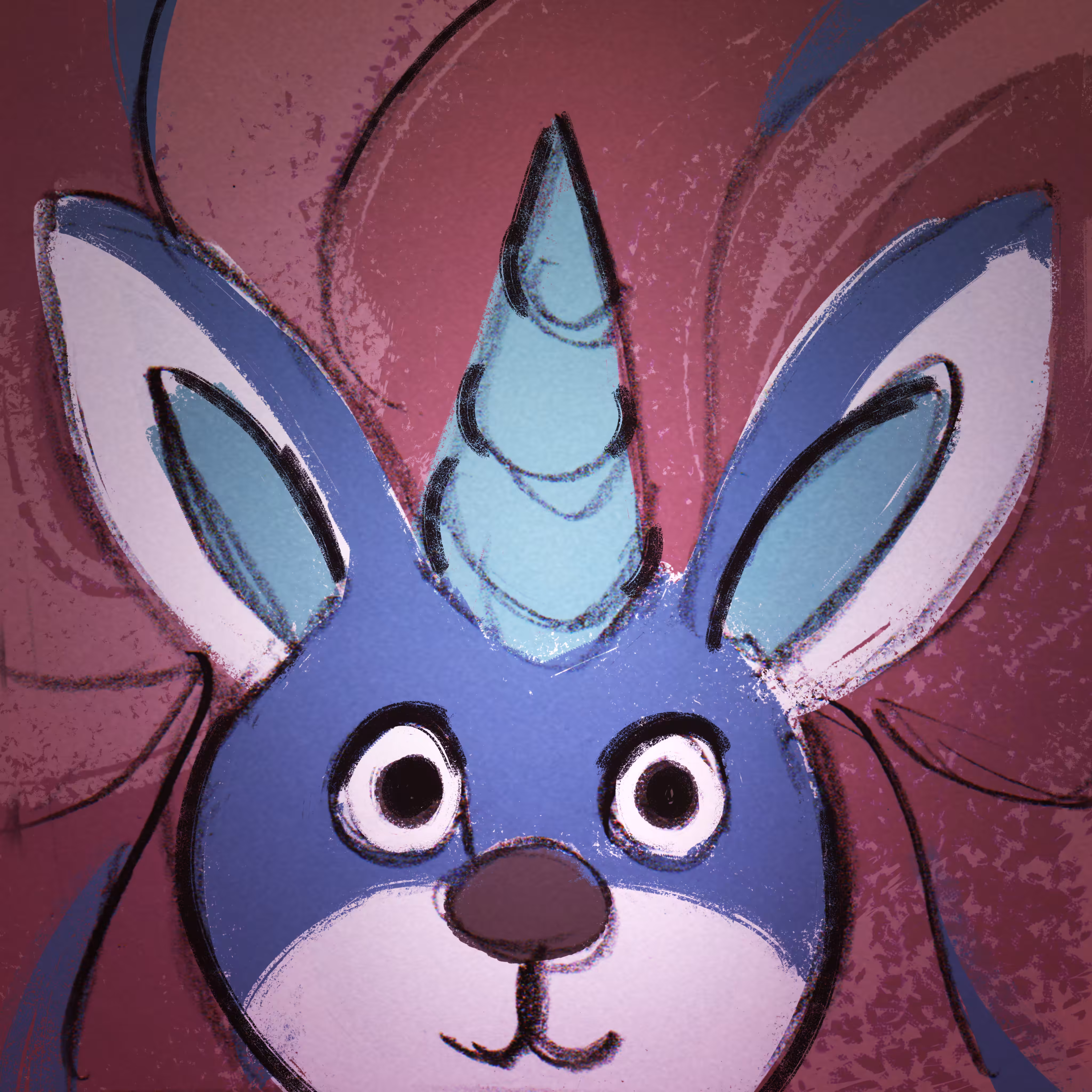 Critter 022: Unicorn Bunny