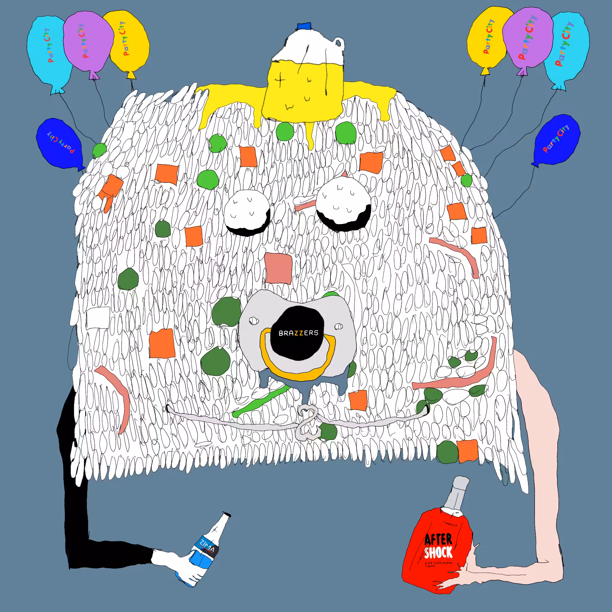 gristle buddeez worldwide: buddee #1728