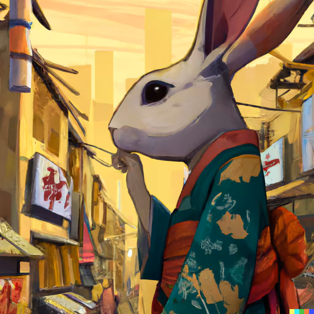 Bunny Portraits: Bunny Portrait #5