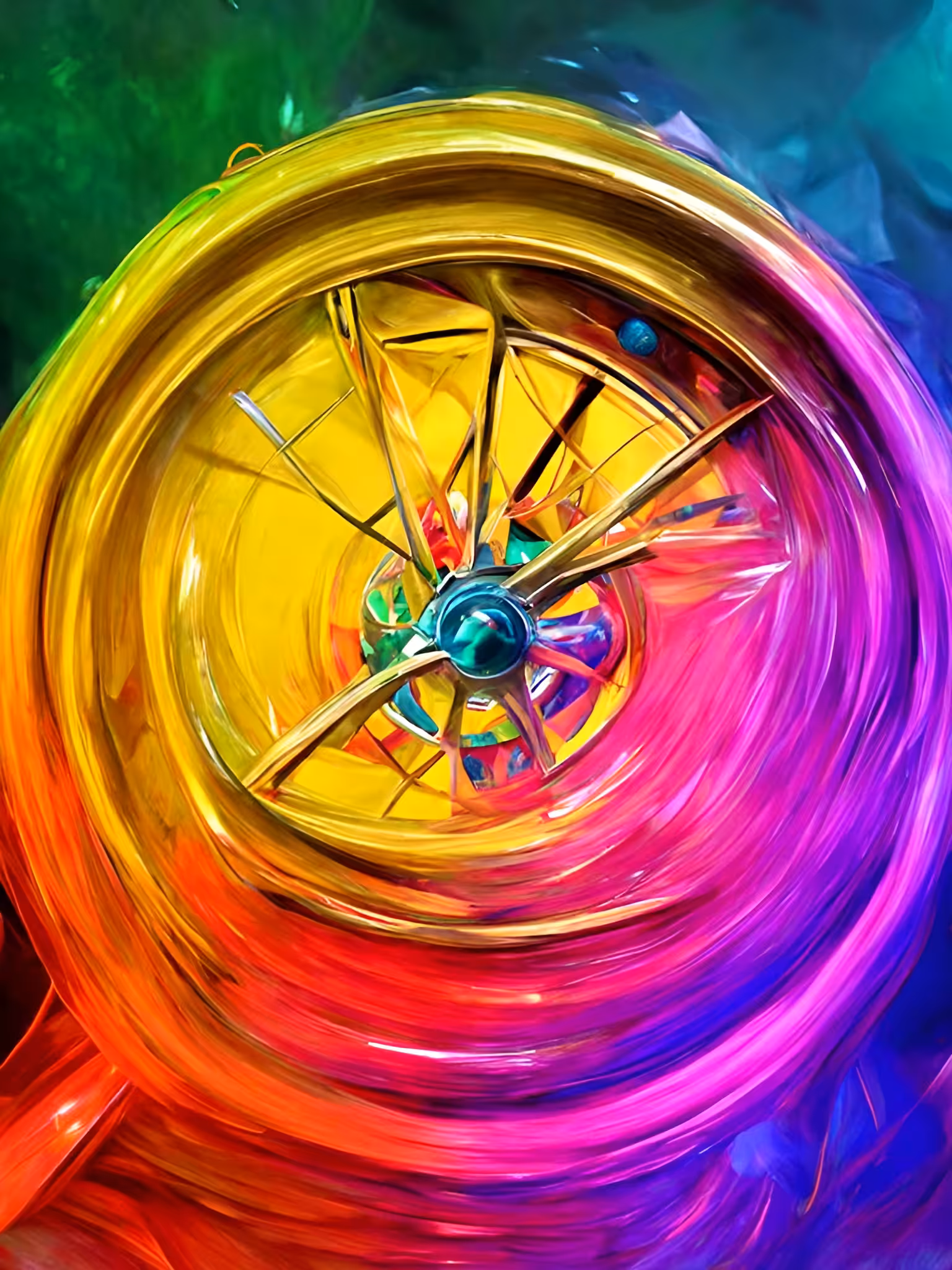 Abstract Wheel #003
