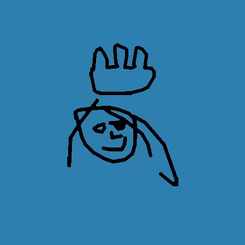 Basquiat Doodles: Basquiat #4334