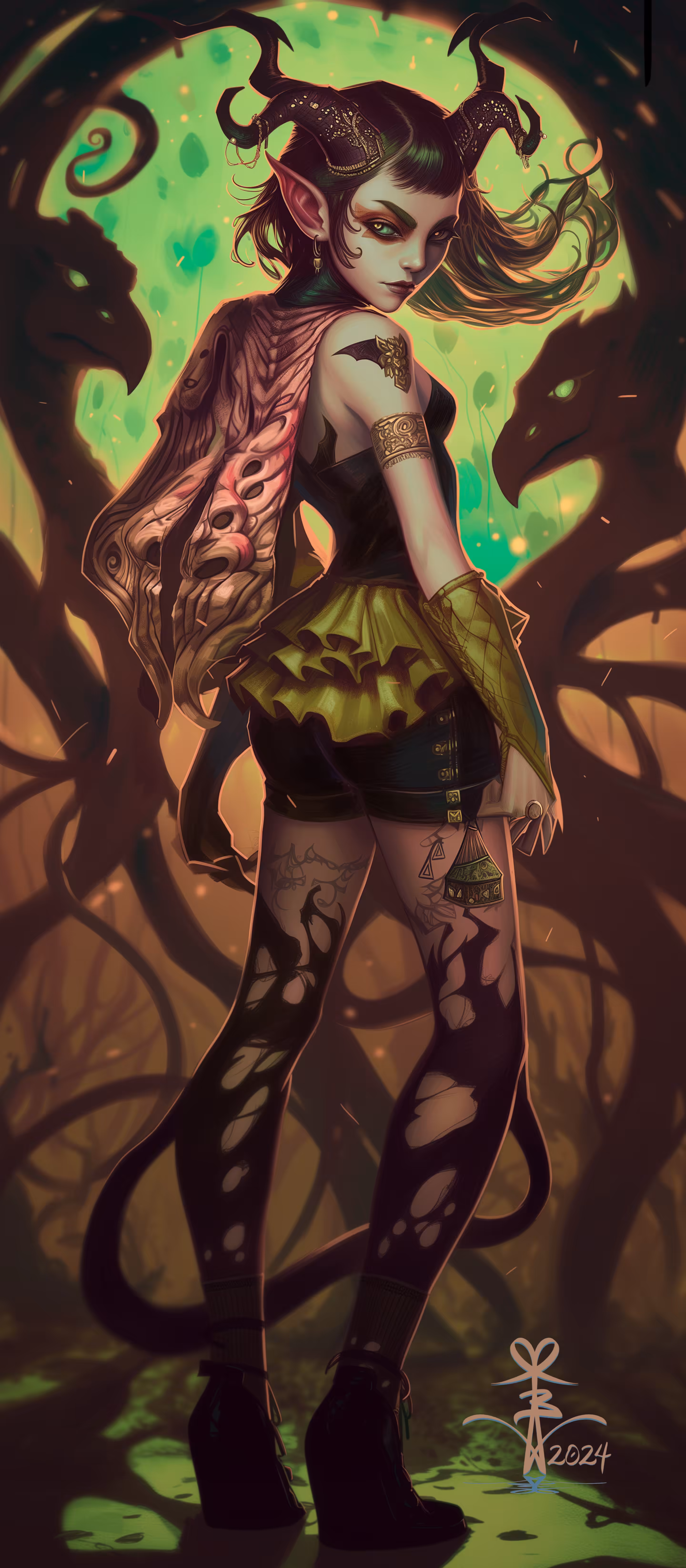 Duskshade Pixie: Netherborne Wisp