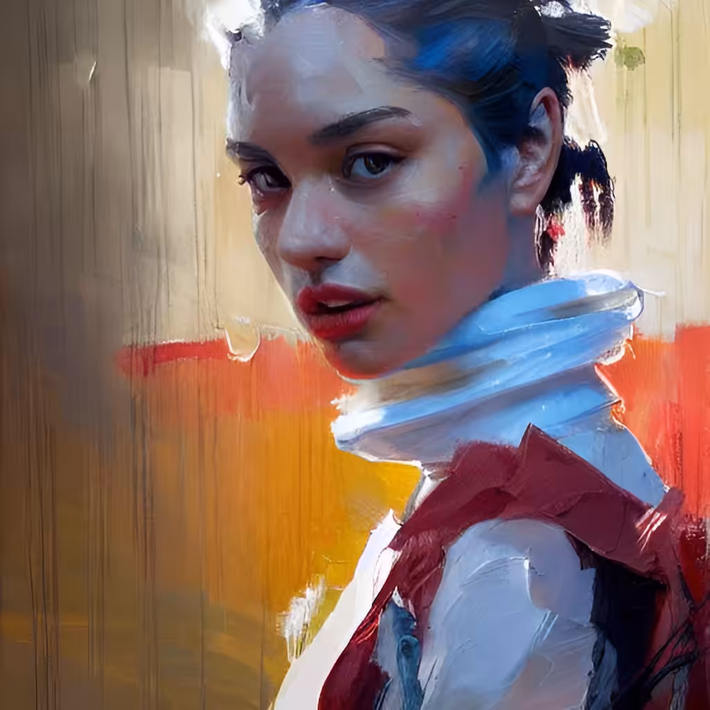 Portrait: lady