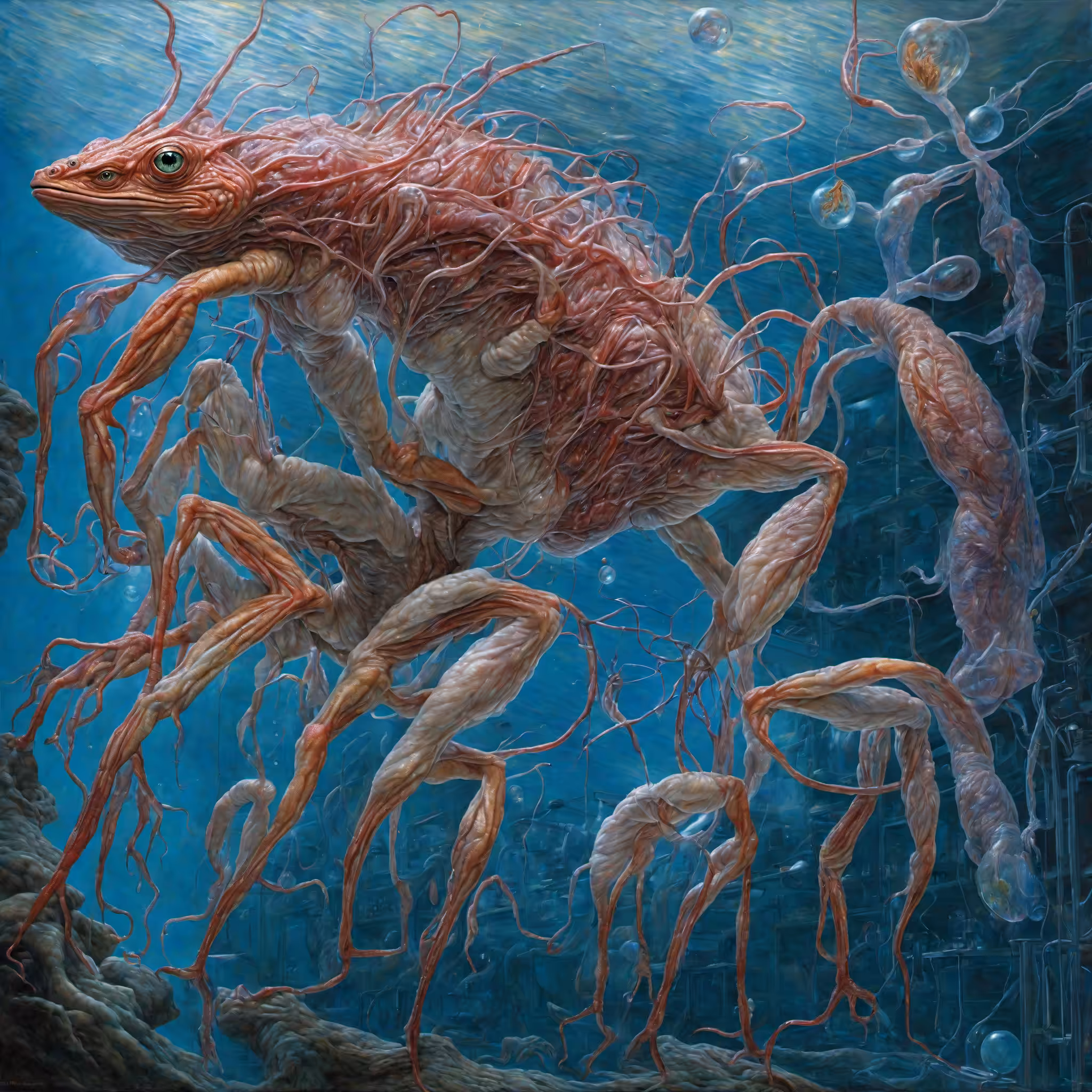 five hypothetical astrobiology samples  #1