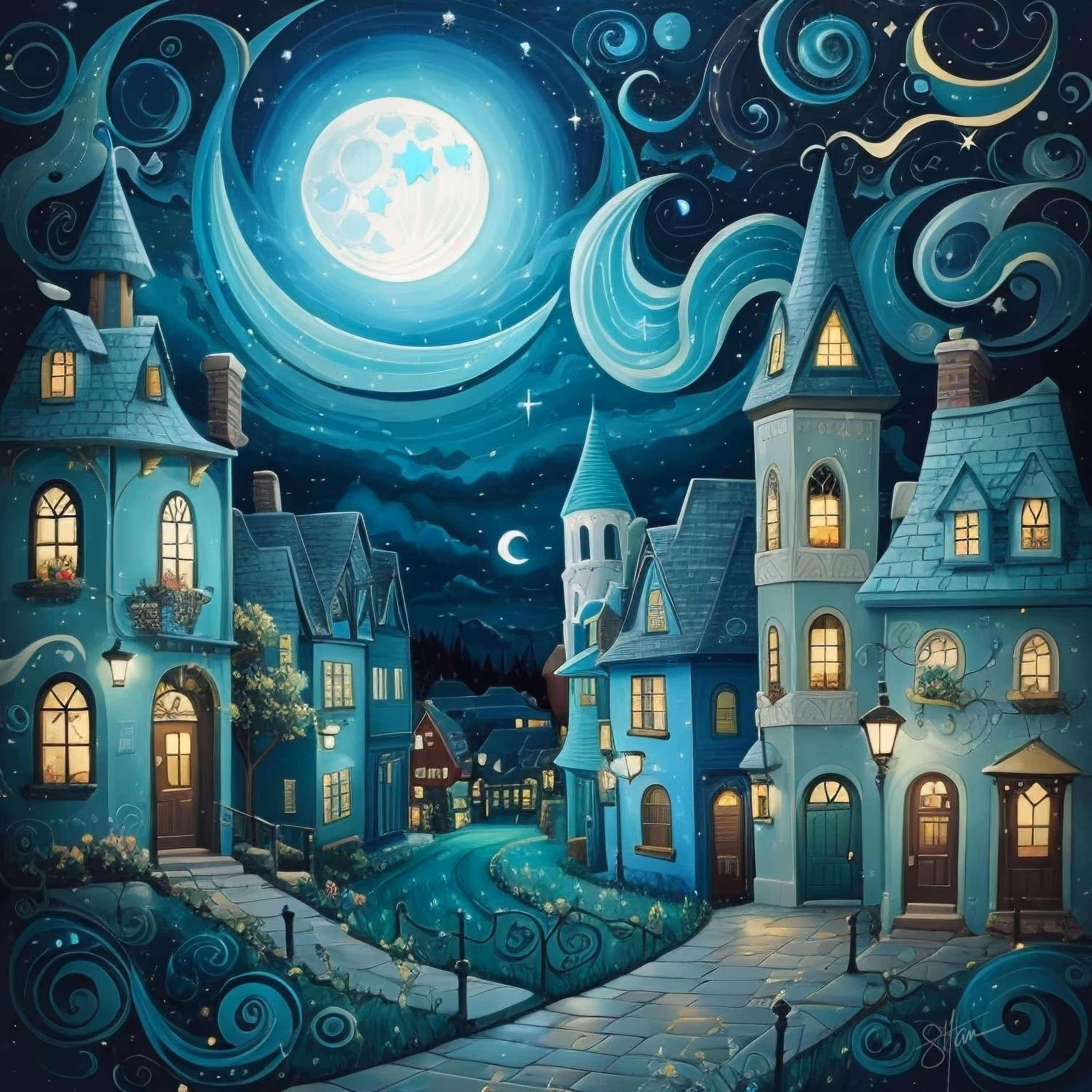 Painting the Town Blue #6