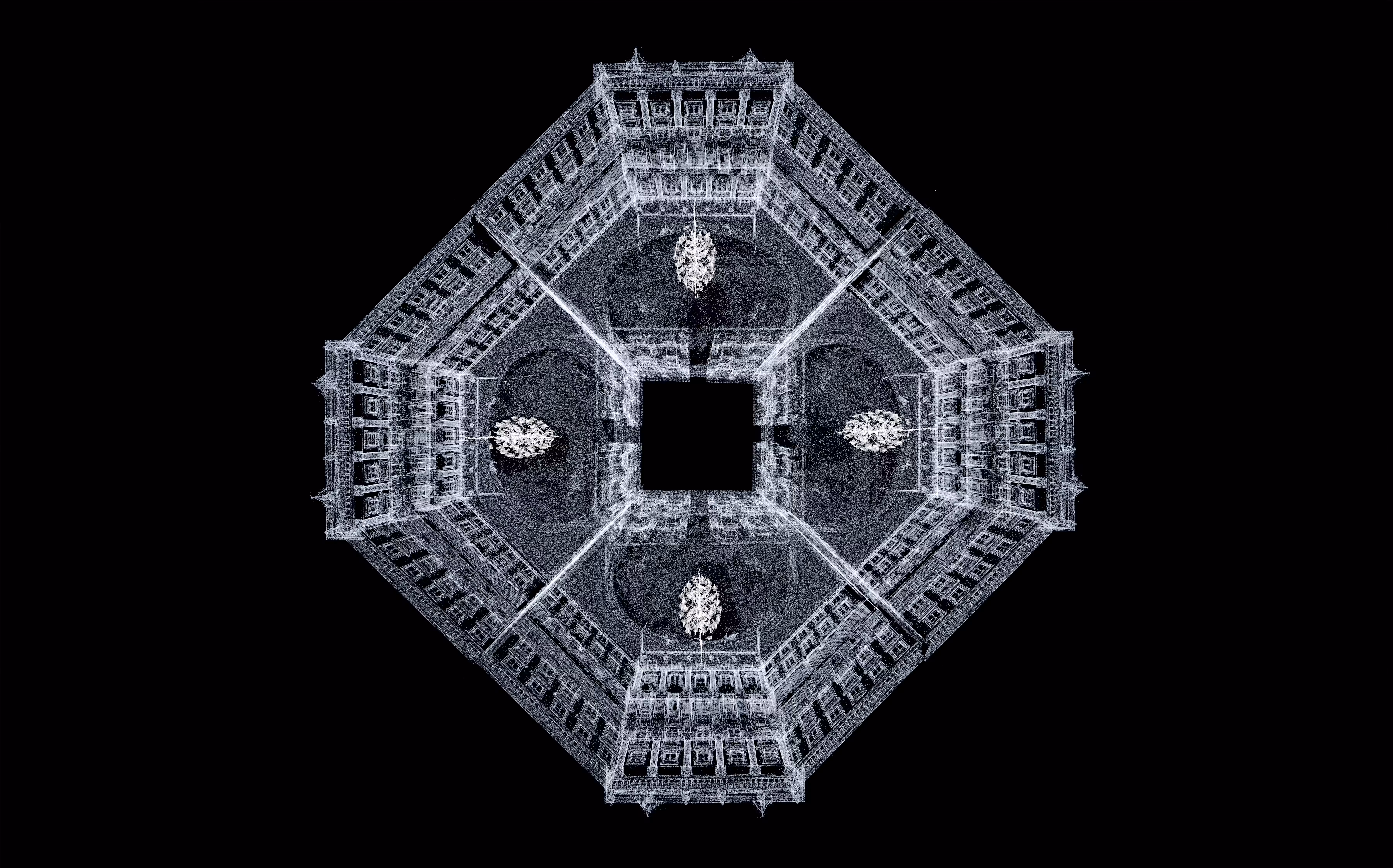 ROBERT ALICE: Narcissus (After Borges) Plan View