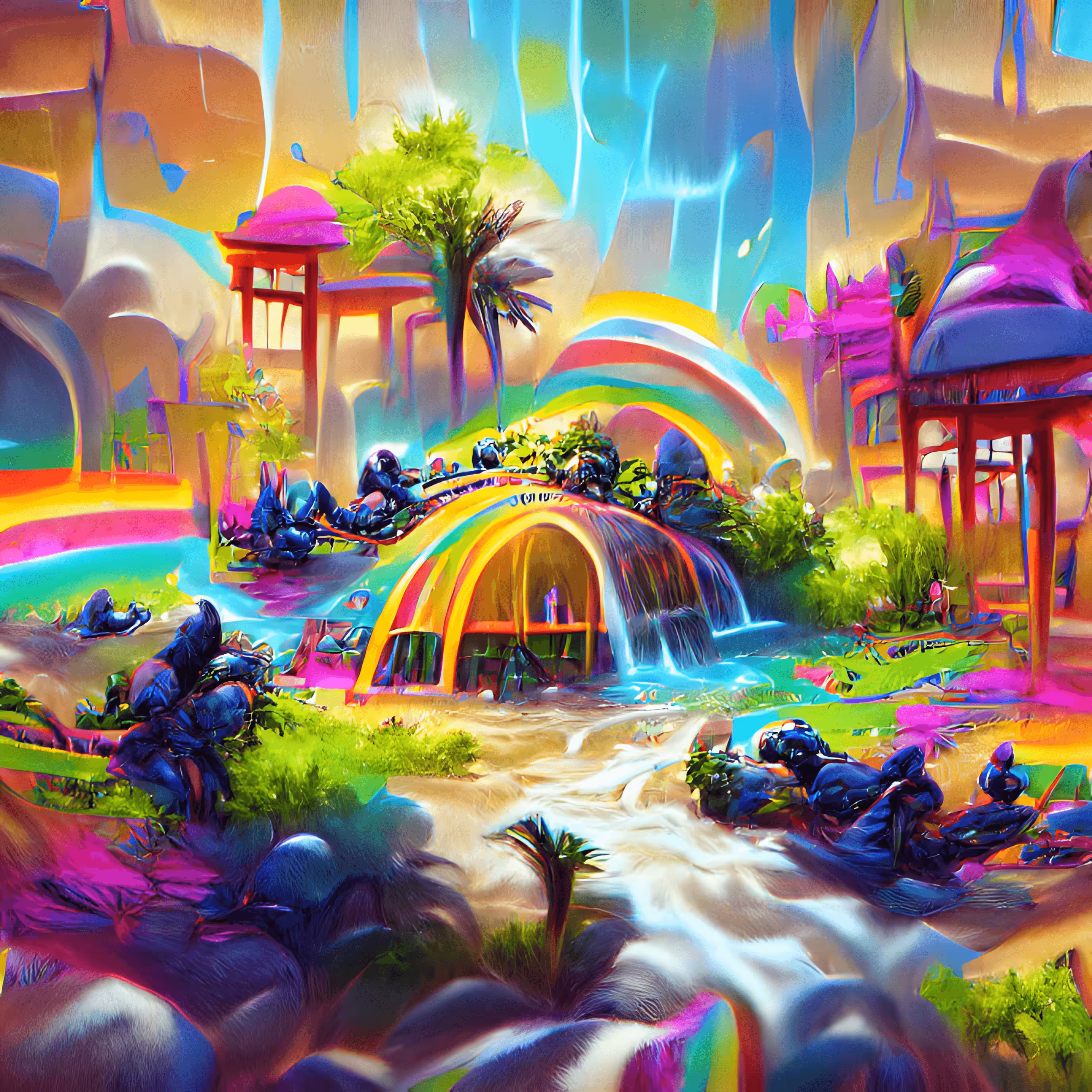 Rainbow Oasis