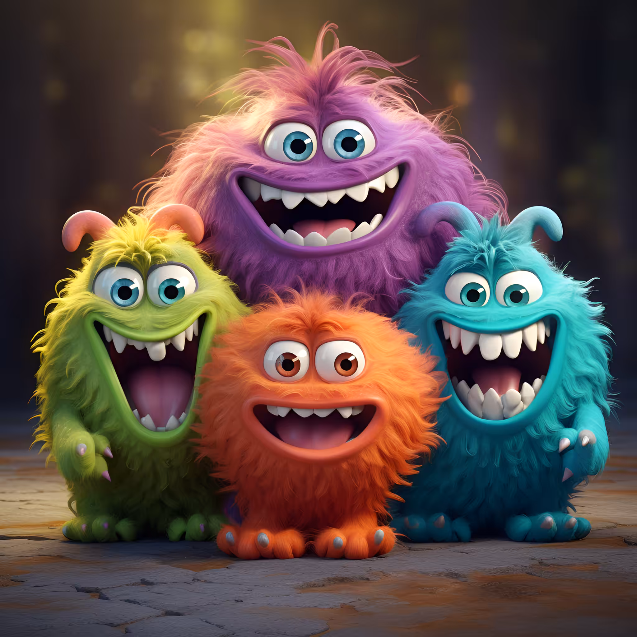 Funny Monsters #408