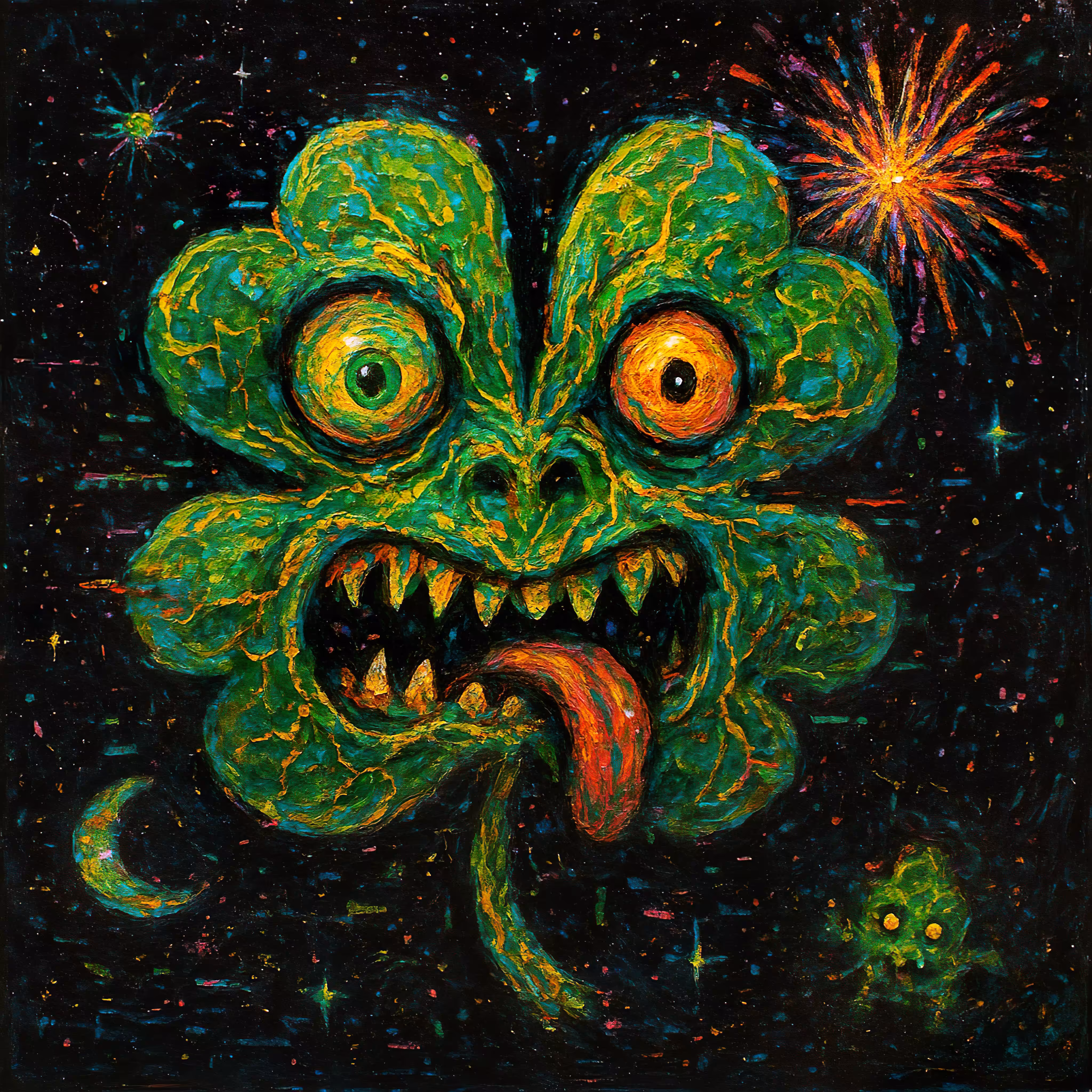 TezMonsti #34 - Lucky Clover