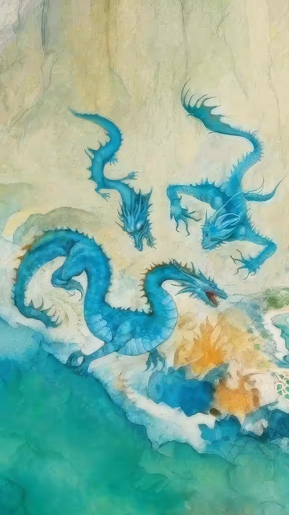 Summer Seashore – Animated Scene 01: A Dragon Girl’s Summer Heartbreak