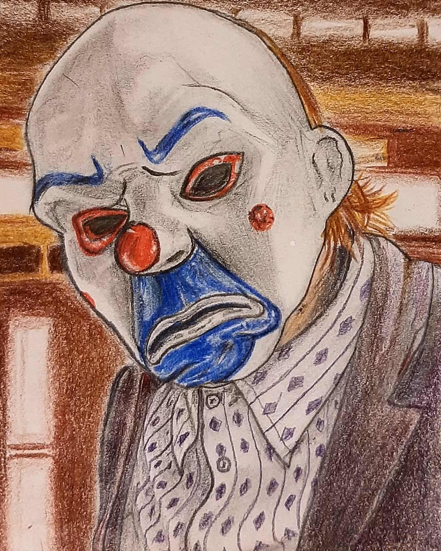 Is the joker behind the mask?
