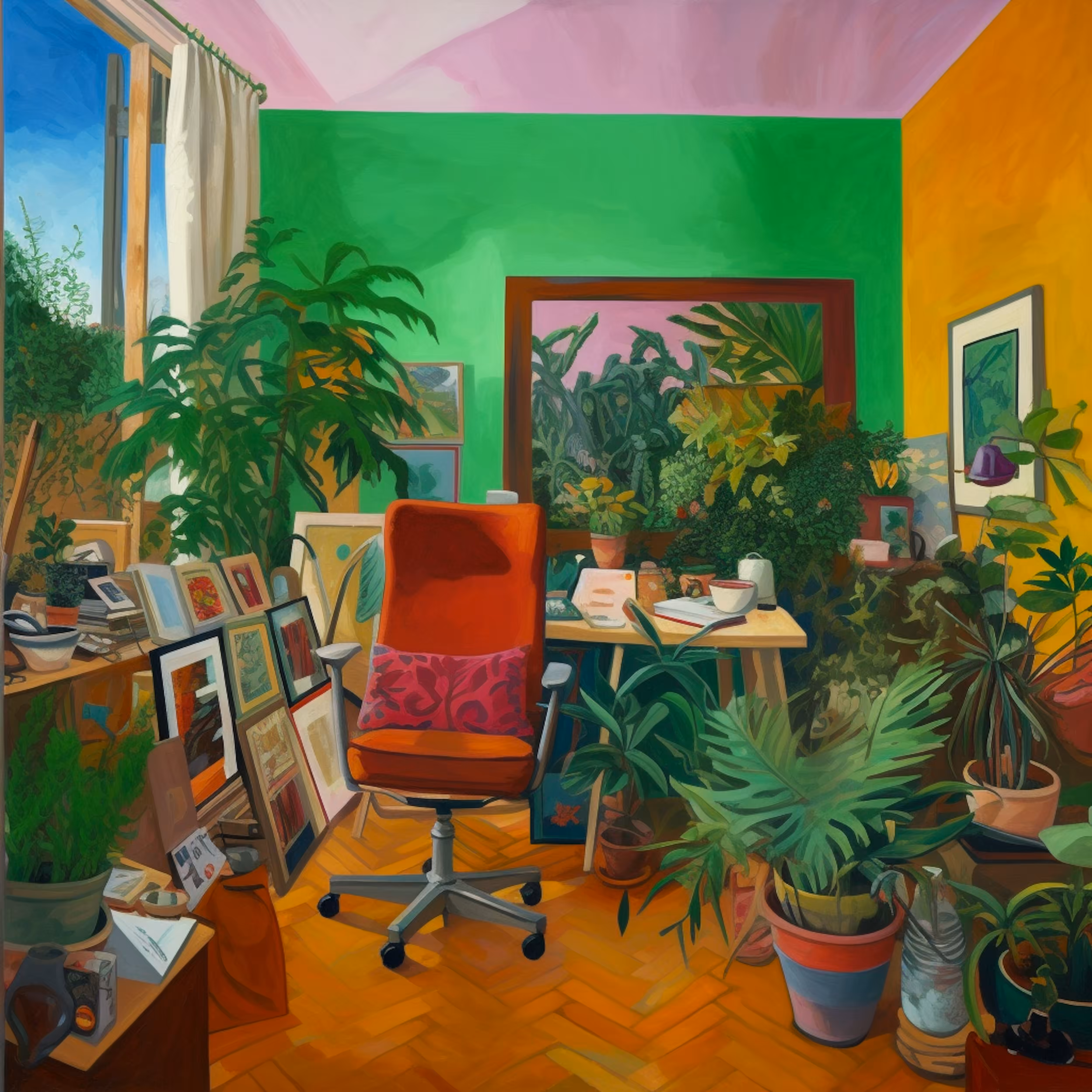 Green Refuge of Creativity