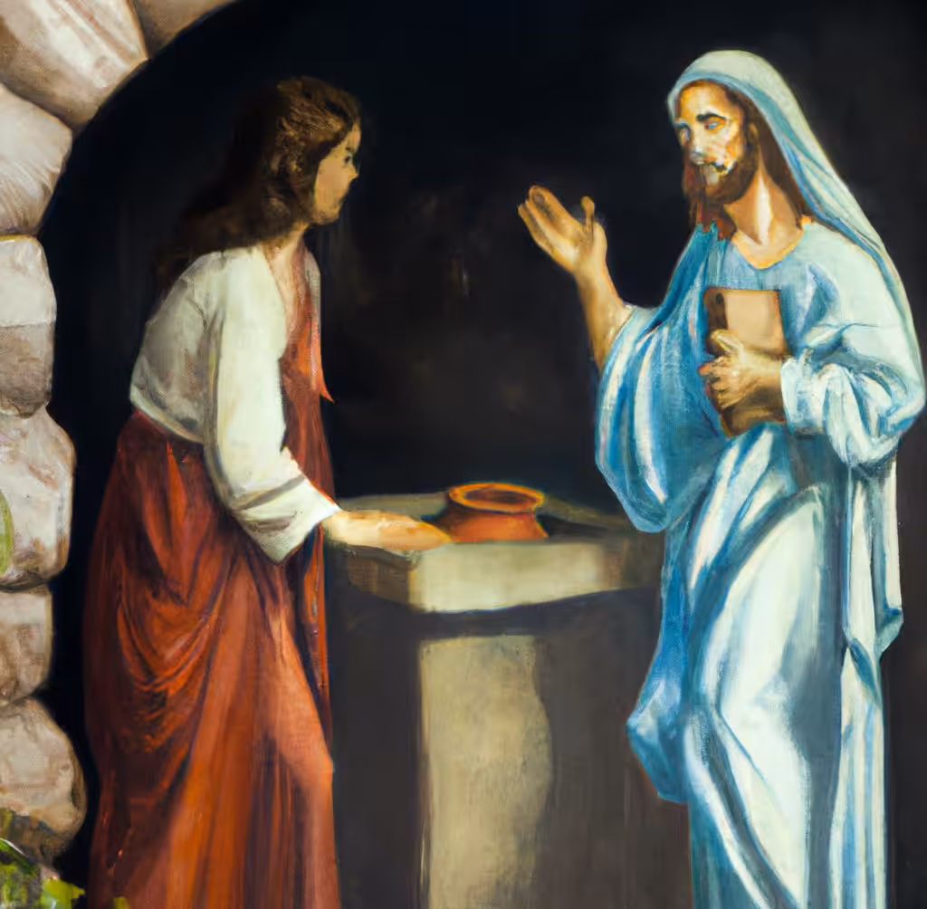 Jesus Talks With a Samaritan Woman