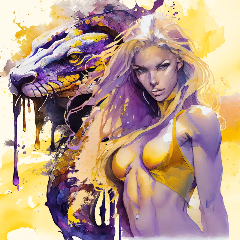 Artemis and Snake #1